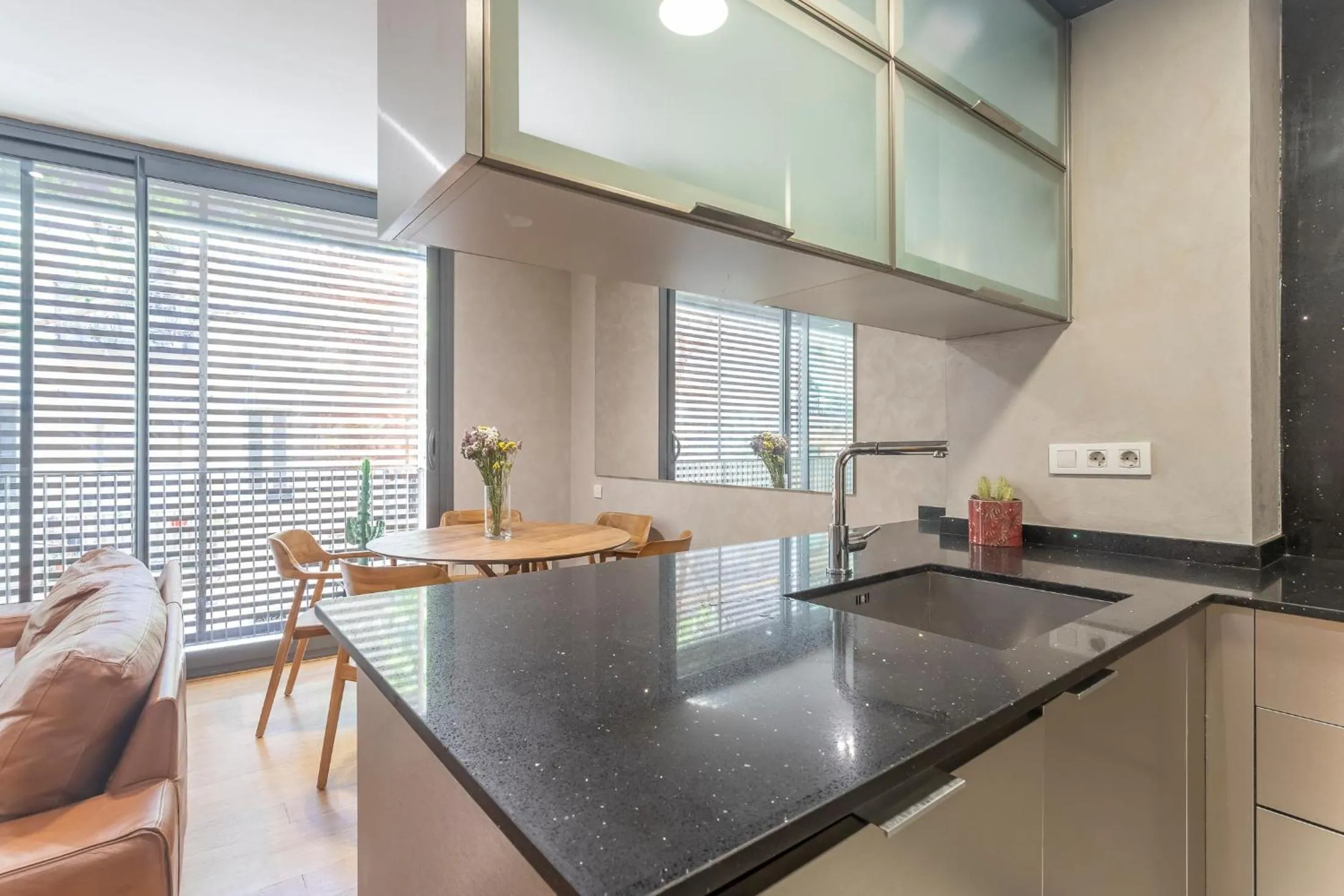 kitchen in Apartment Barcelona Rentals - Gracia Pool Apartments Center