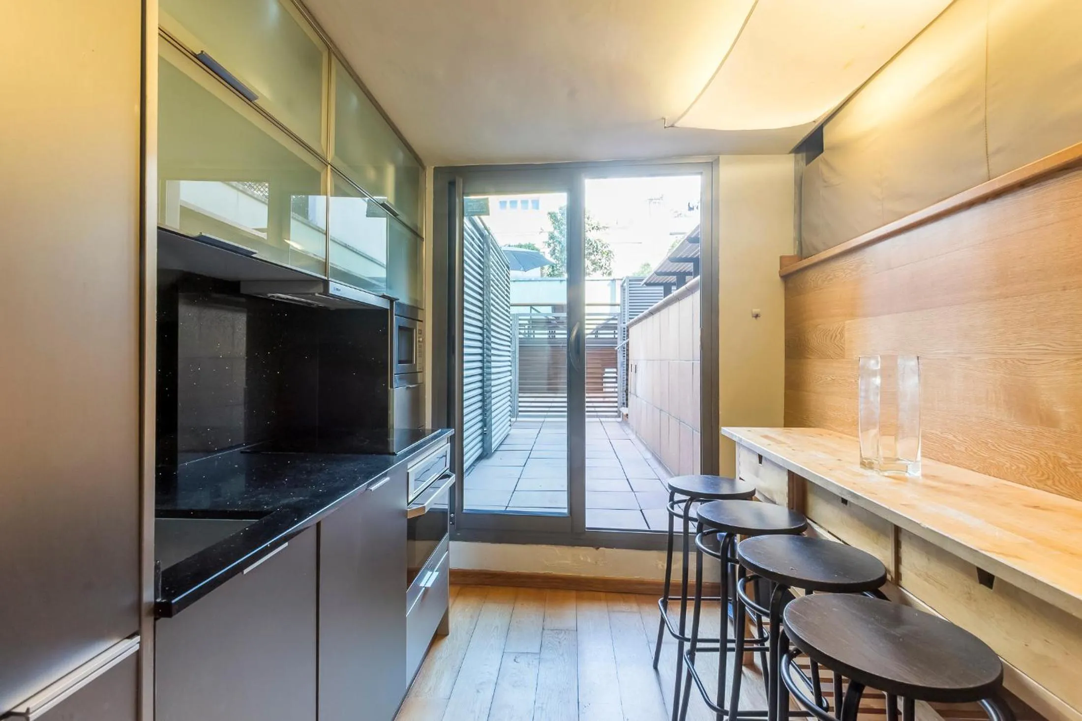 kitchen in Apartment Barcelona Rentals - Gracia Pool Apartments Center