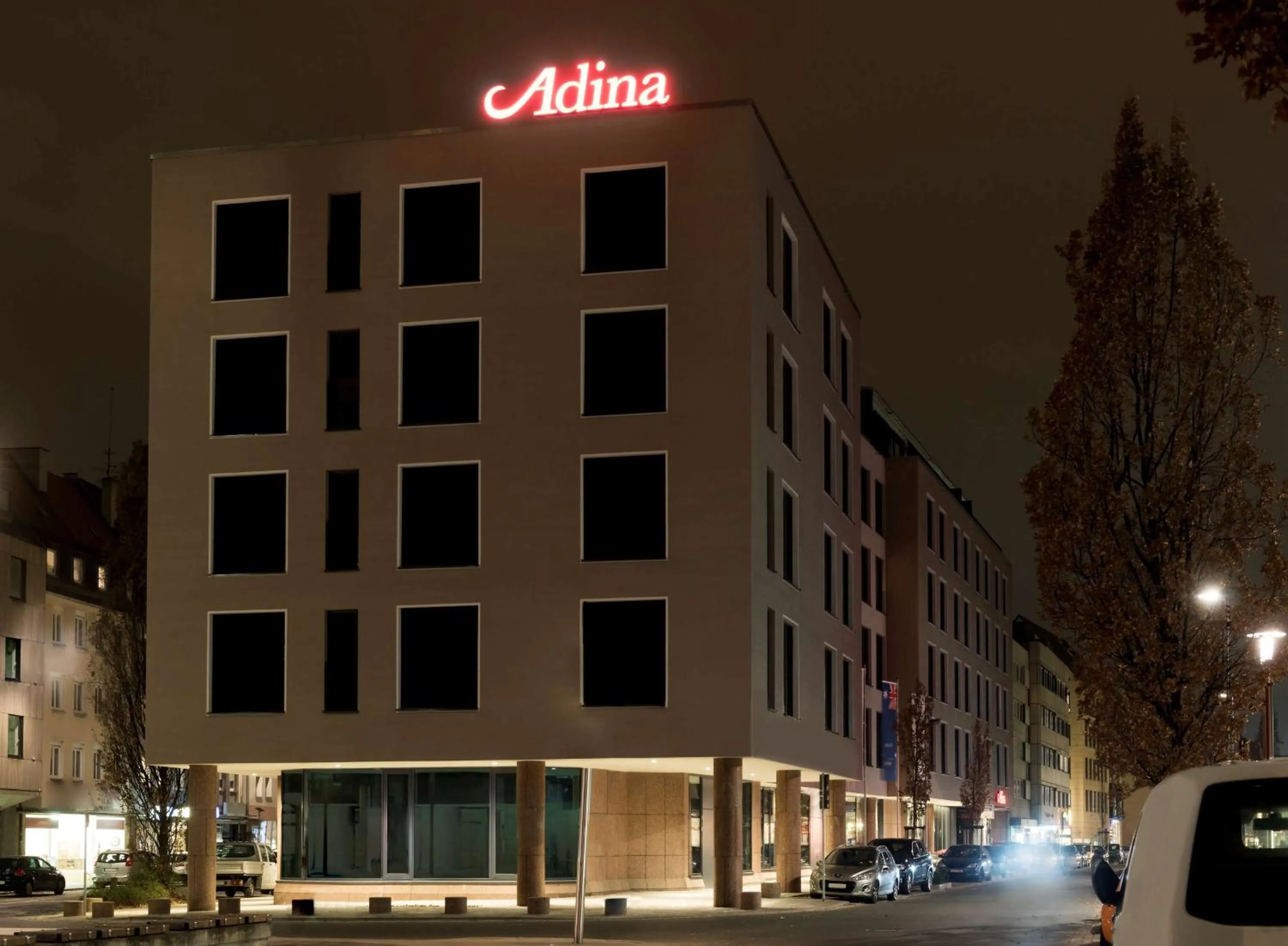 Property building in Adina Apartment Hotel Nuremberg