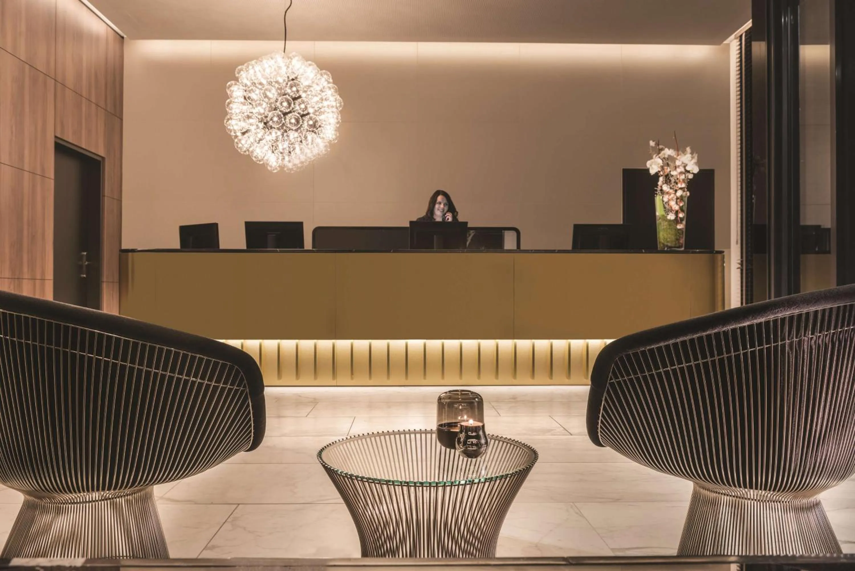 Lobby or reception in Adina Apartment Hotel Nuremberg