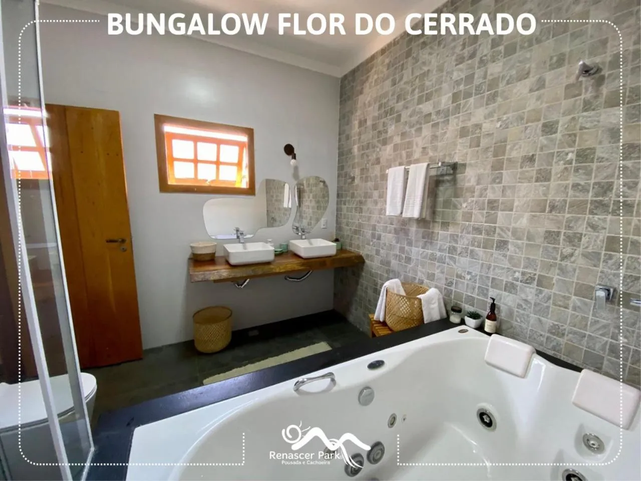 Bathroom in Pousada Renascer Park