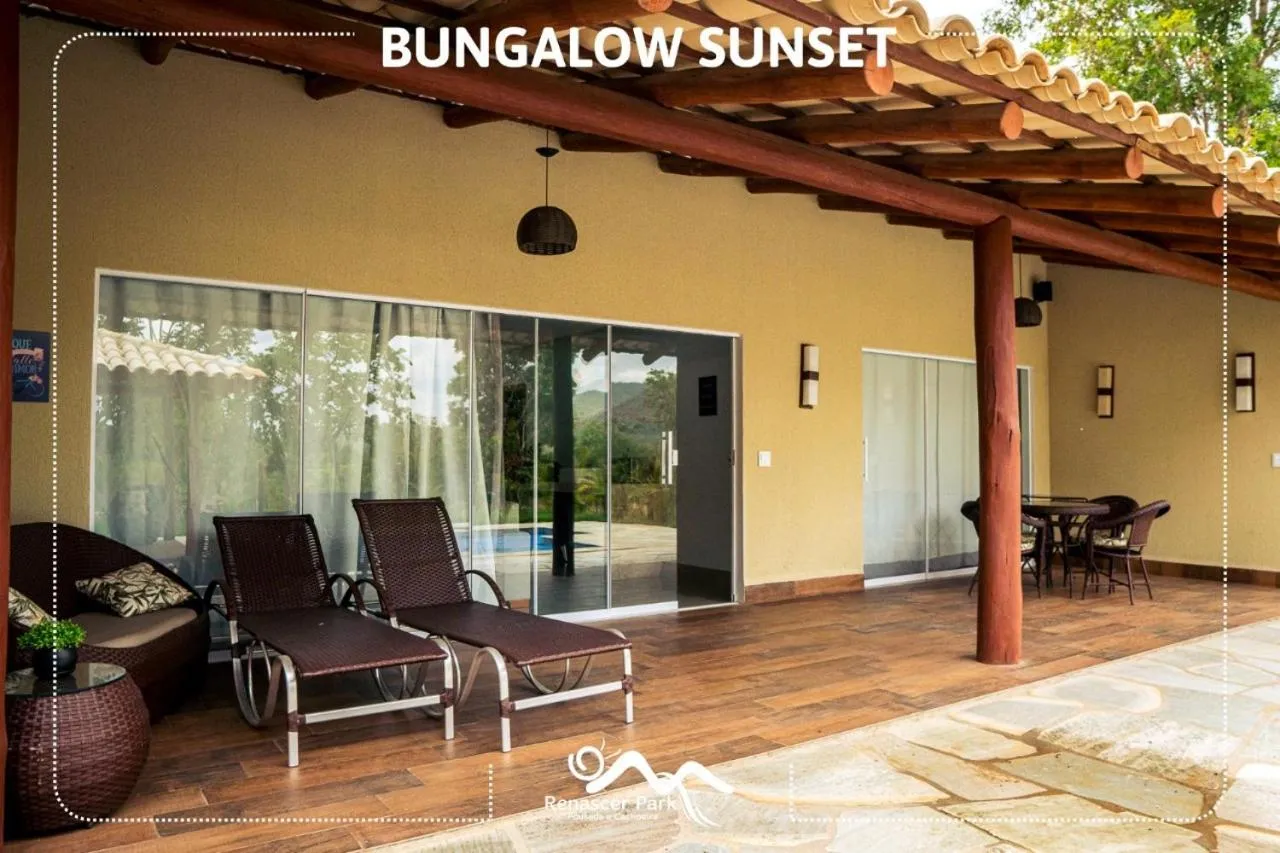 Patio in Pousada Renascer Park