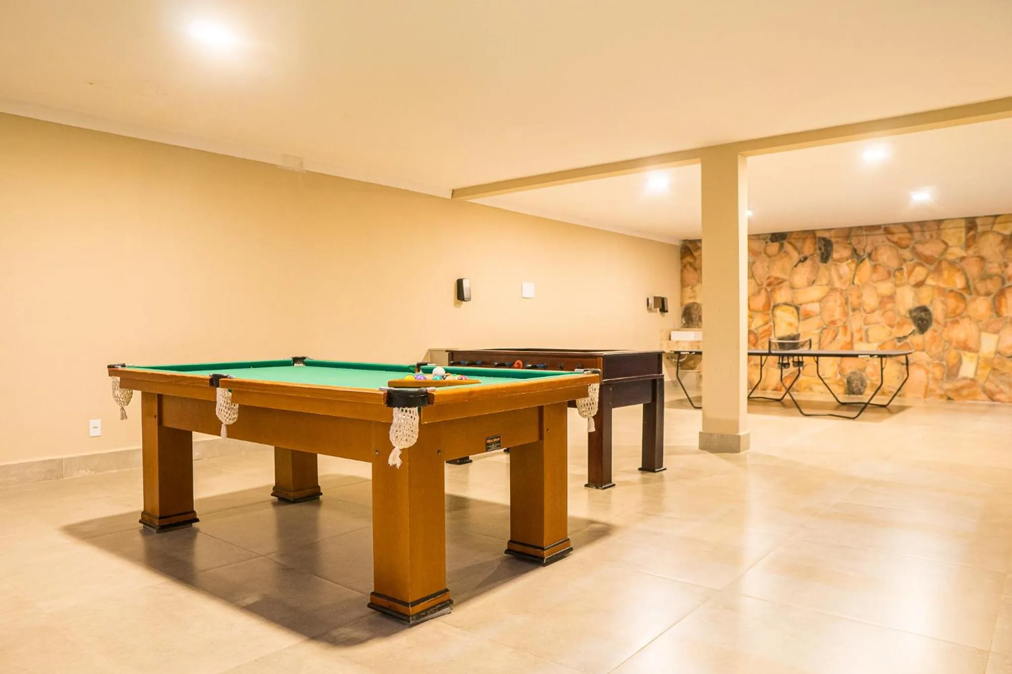 Billiard in Pousada Renascer Park