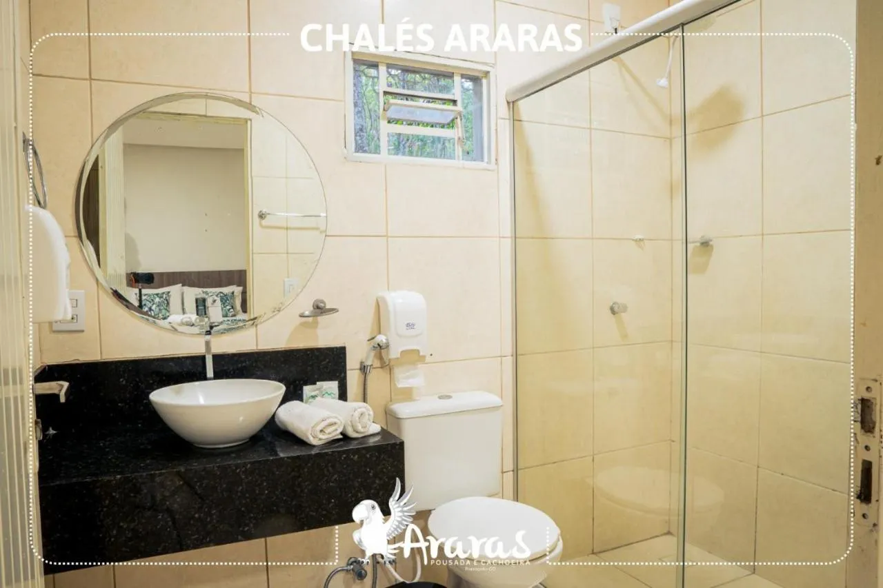 Shower in Pousada Renascer Park