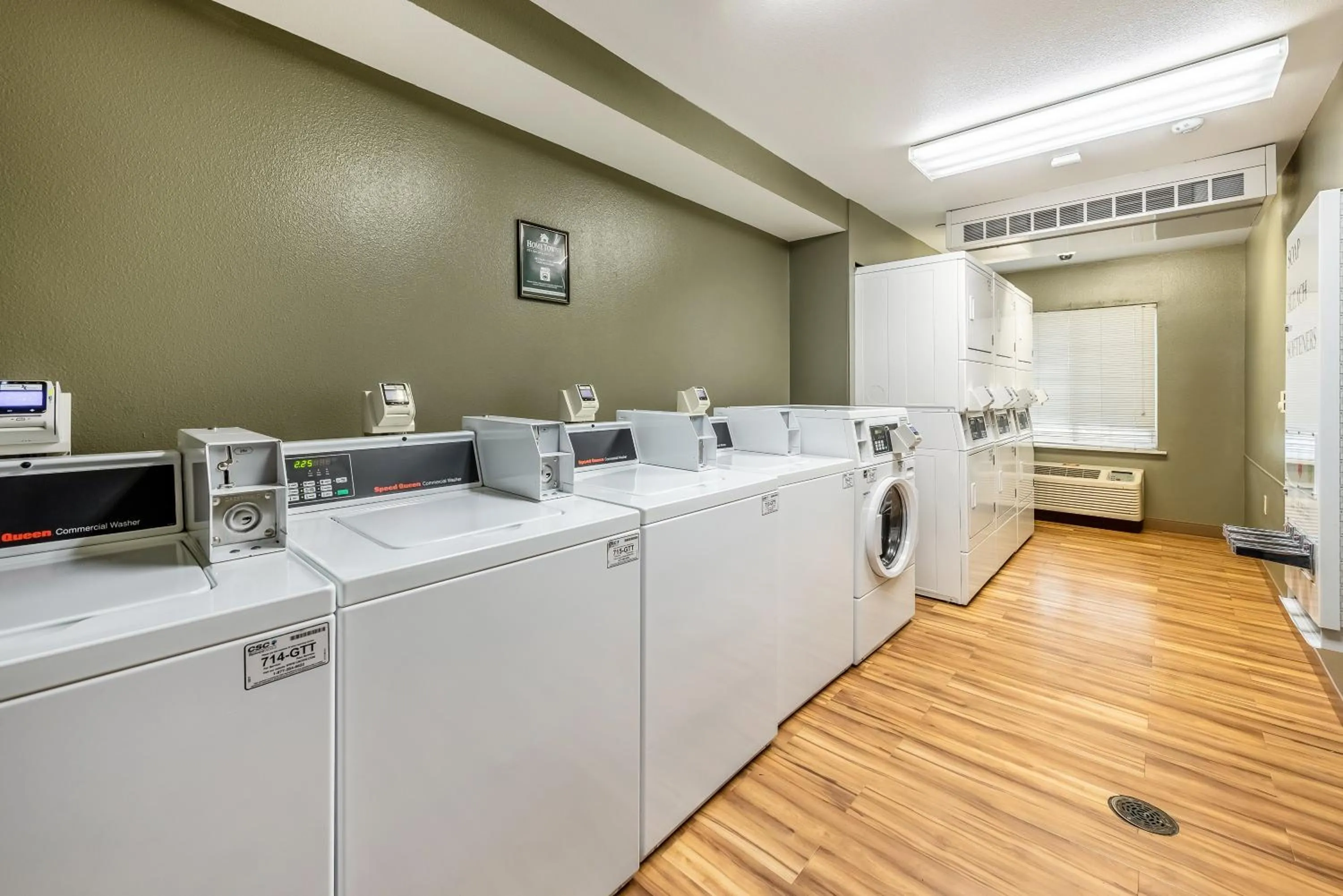 laundry in HomeTowne Studios by Red Roof Columbus