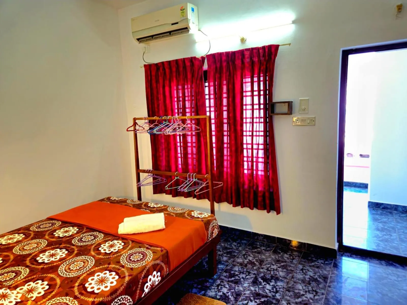 Bed in Orion Seaview Beach Hotel