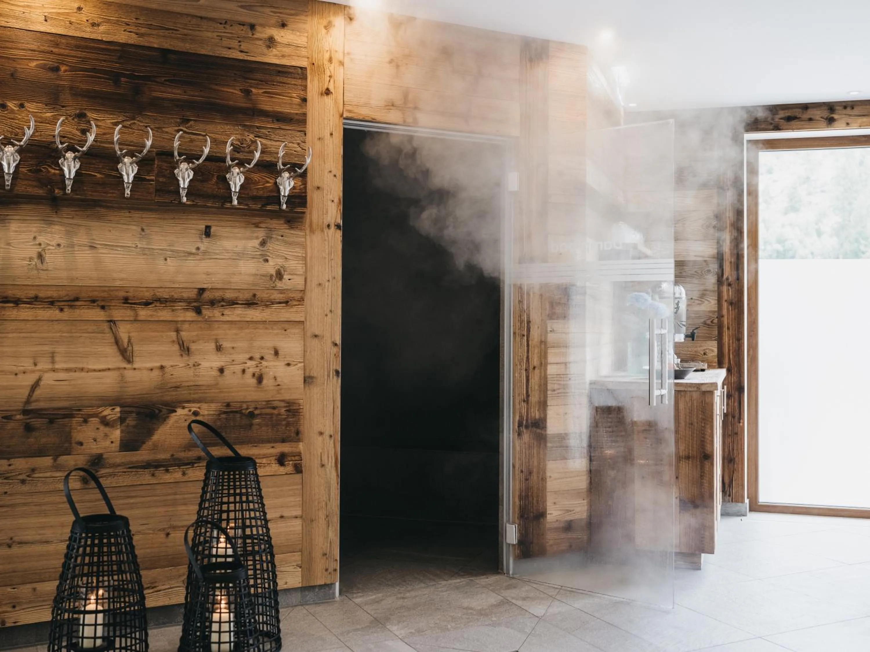 Steam room in VAYA Sölden inkl Ötztal Inside Summer Card