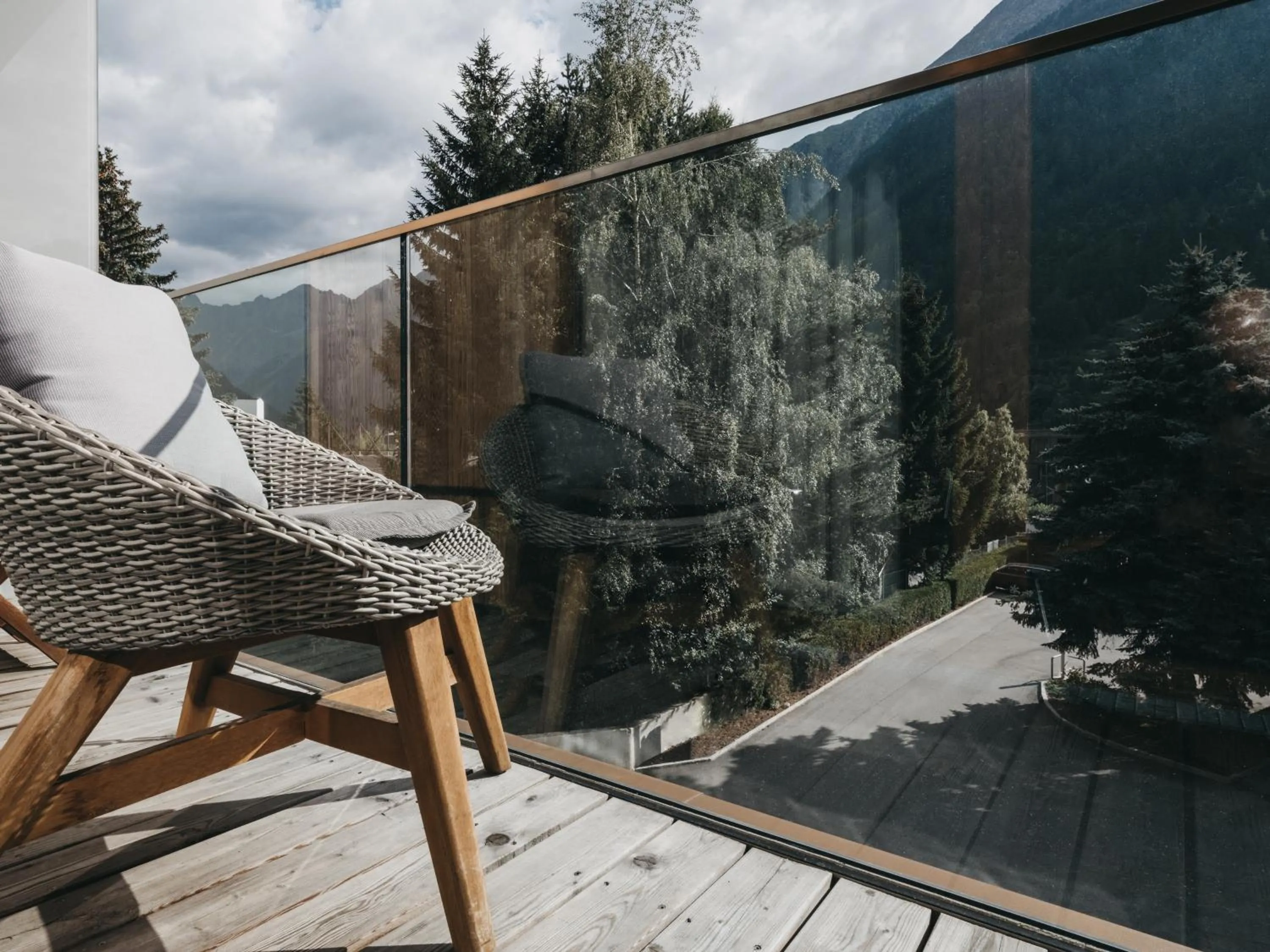 Balcony/Terrace in VAYA Sölden inkl Ötztal Inside Summer Card