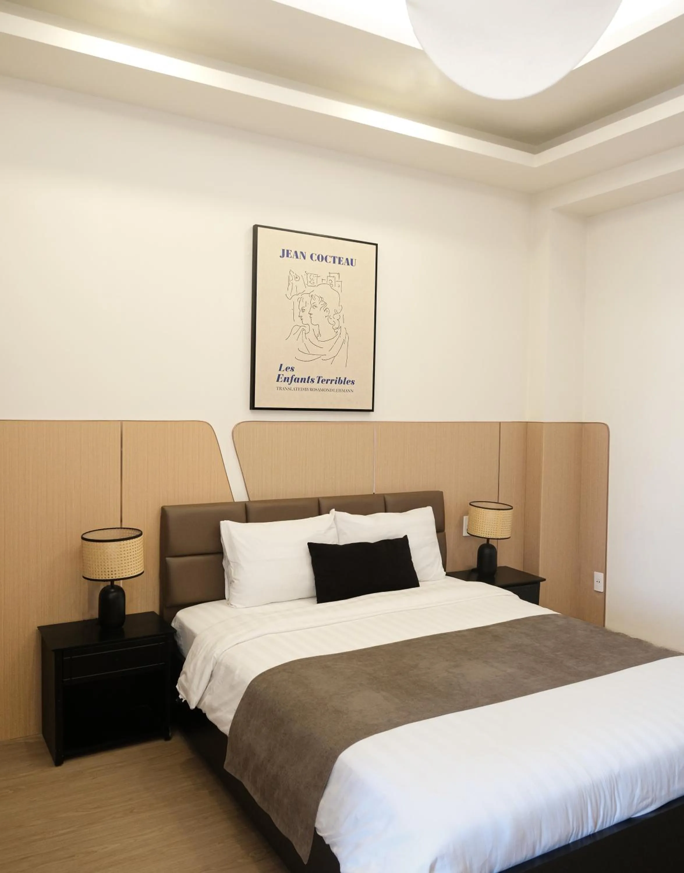 Bed in Ngoc Trai Vang Hotel