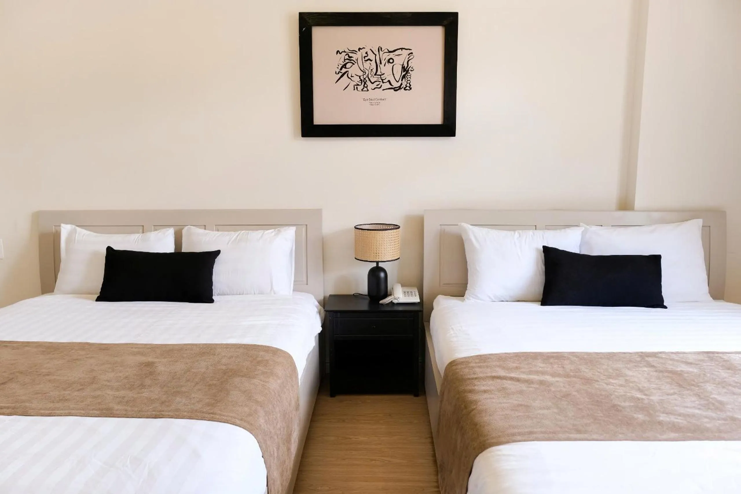 Bed in Ngoc Trai Vang Hotel