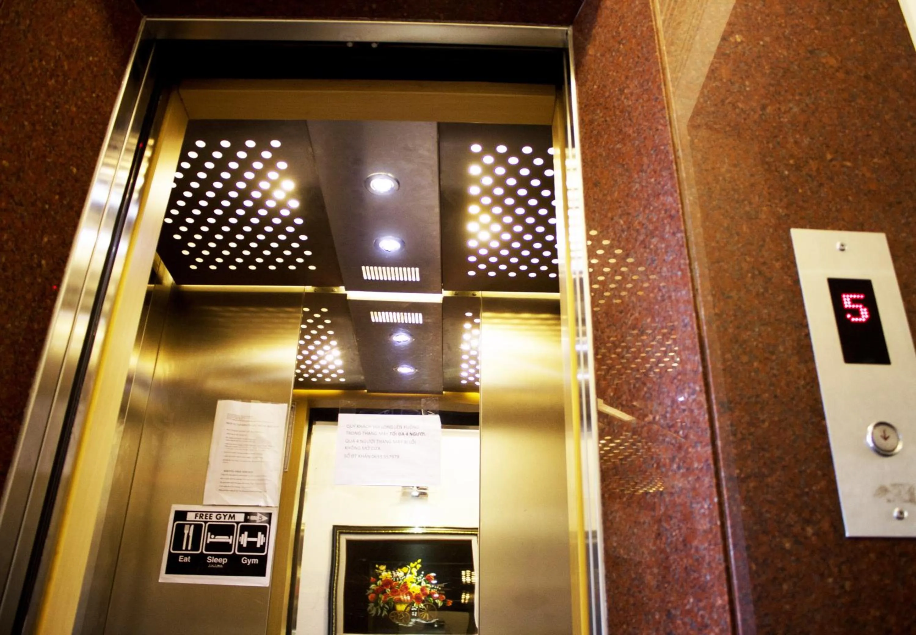 Floor plan in Phước Sơn Hotel