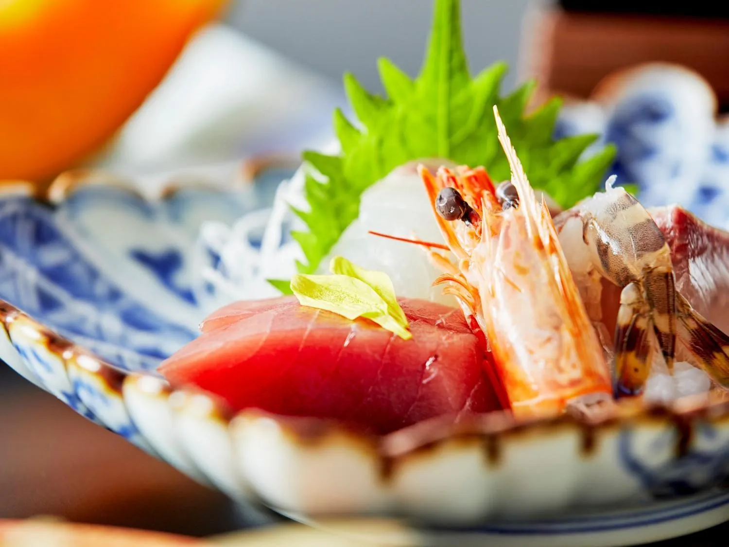 Food close-up in Yamatoya Honten