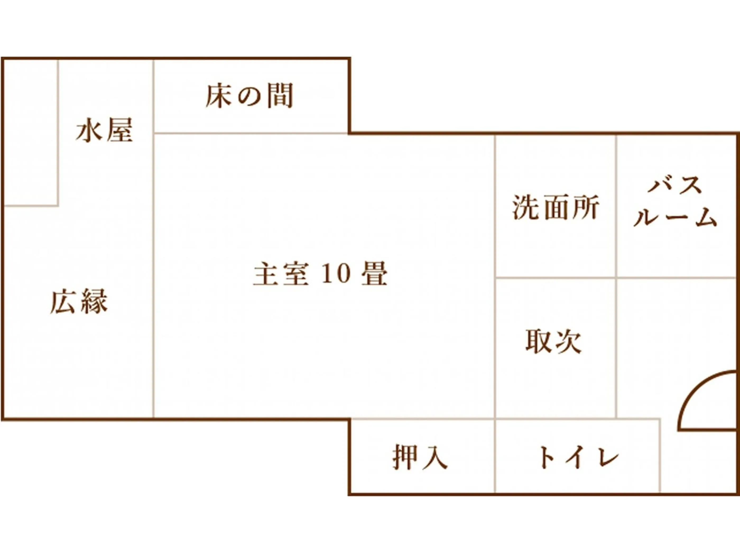 Photo of the whole room in Yamatoya Honten