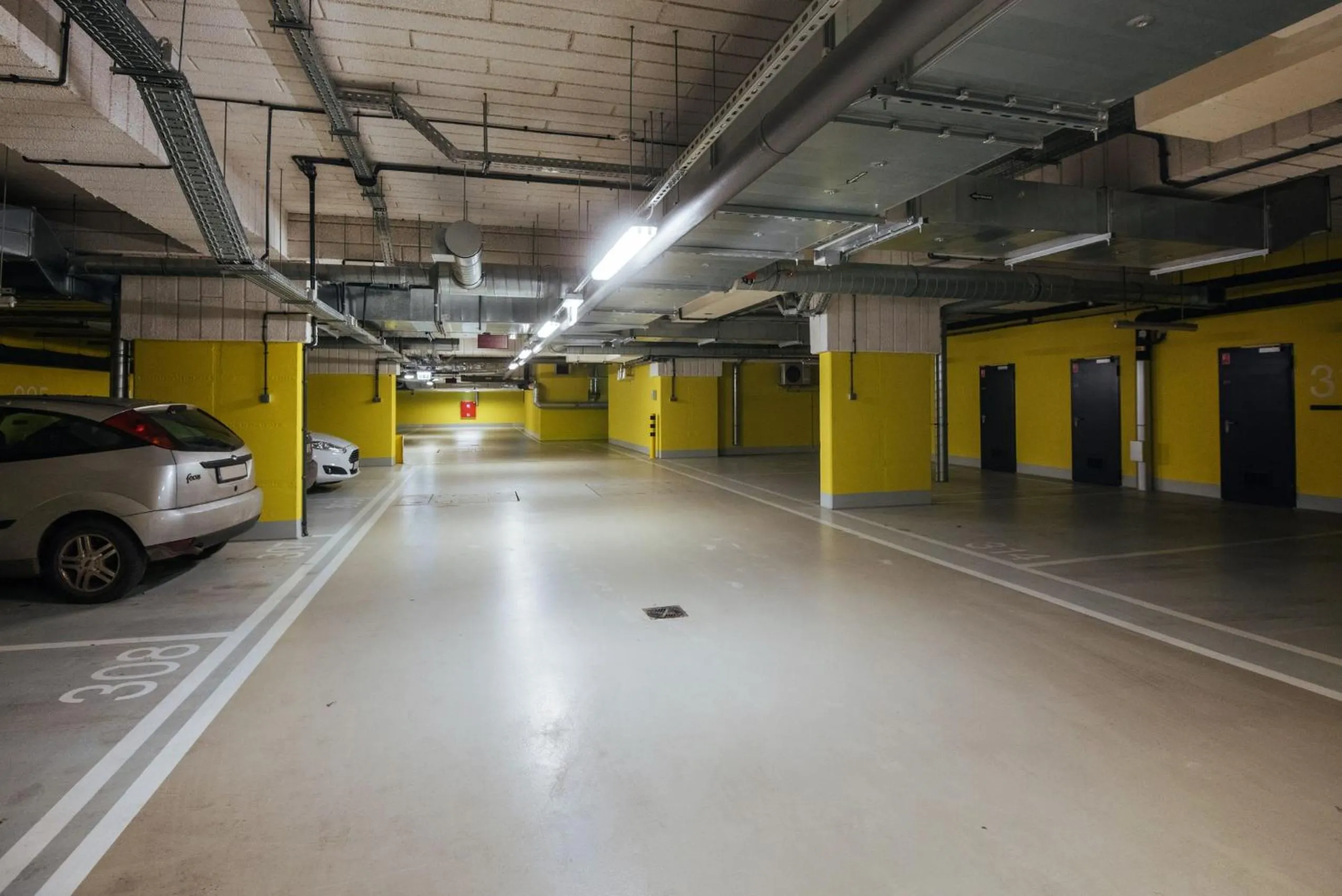 Parking in City Lights Apartments