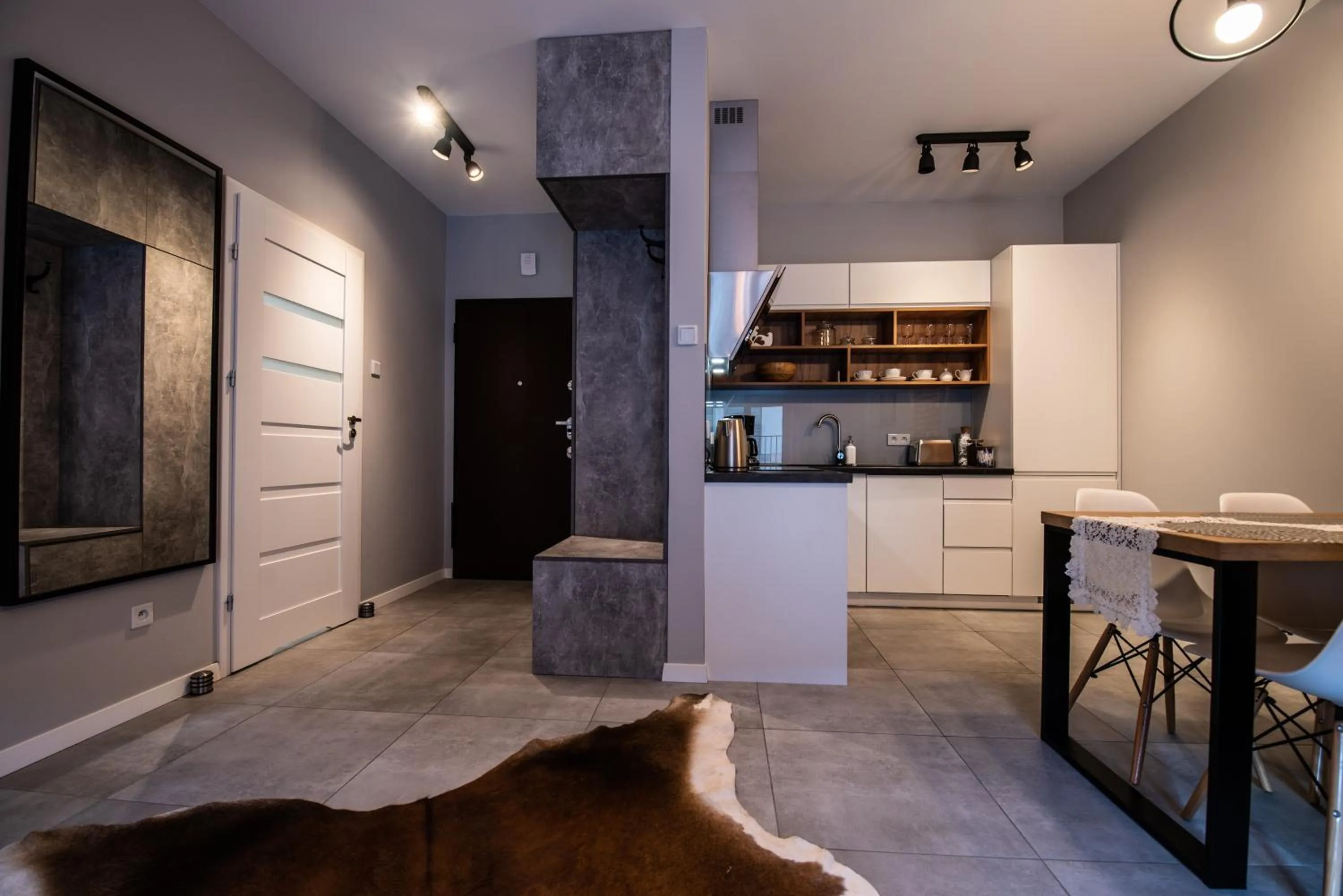 TV and multimedia in City Lights Apartments