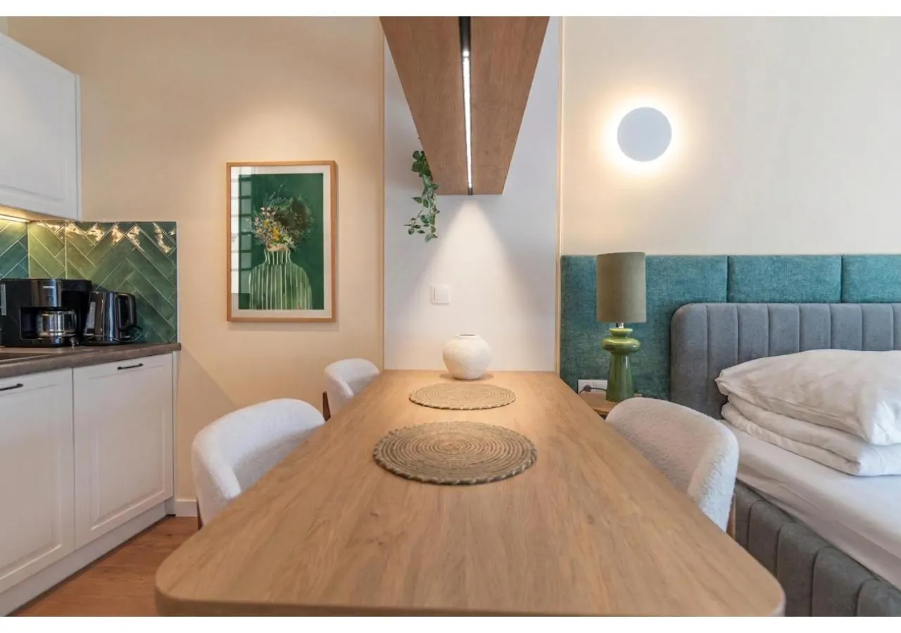 Dining area in City Lights Apartments