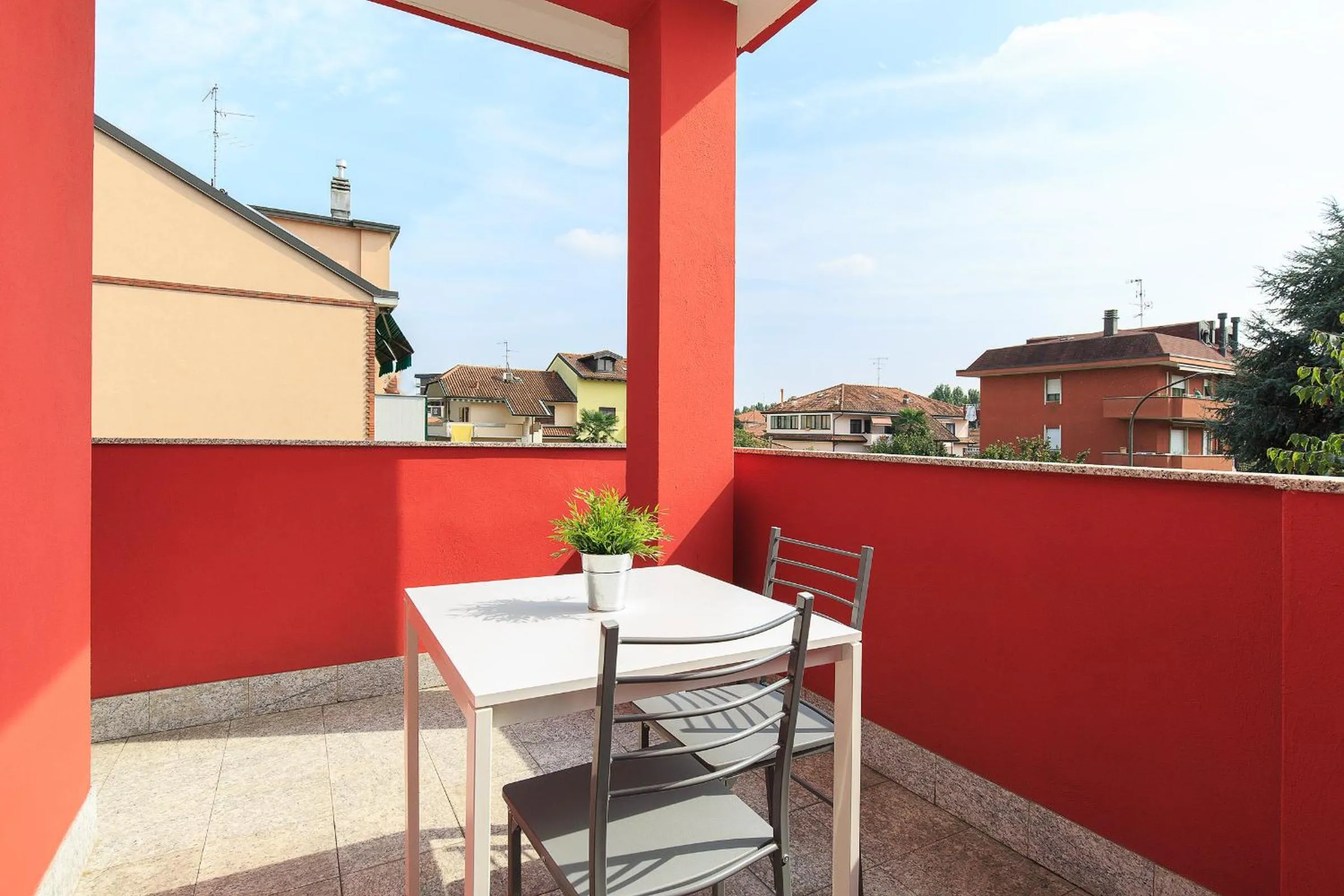 Balcony/Terrace in Bnbook Residence La Red