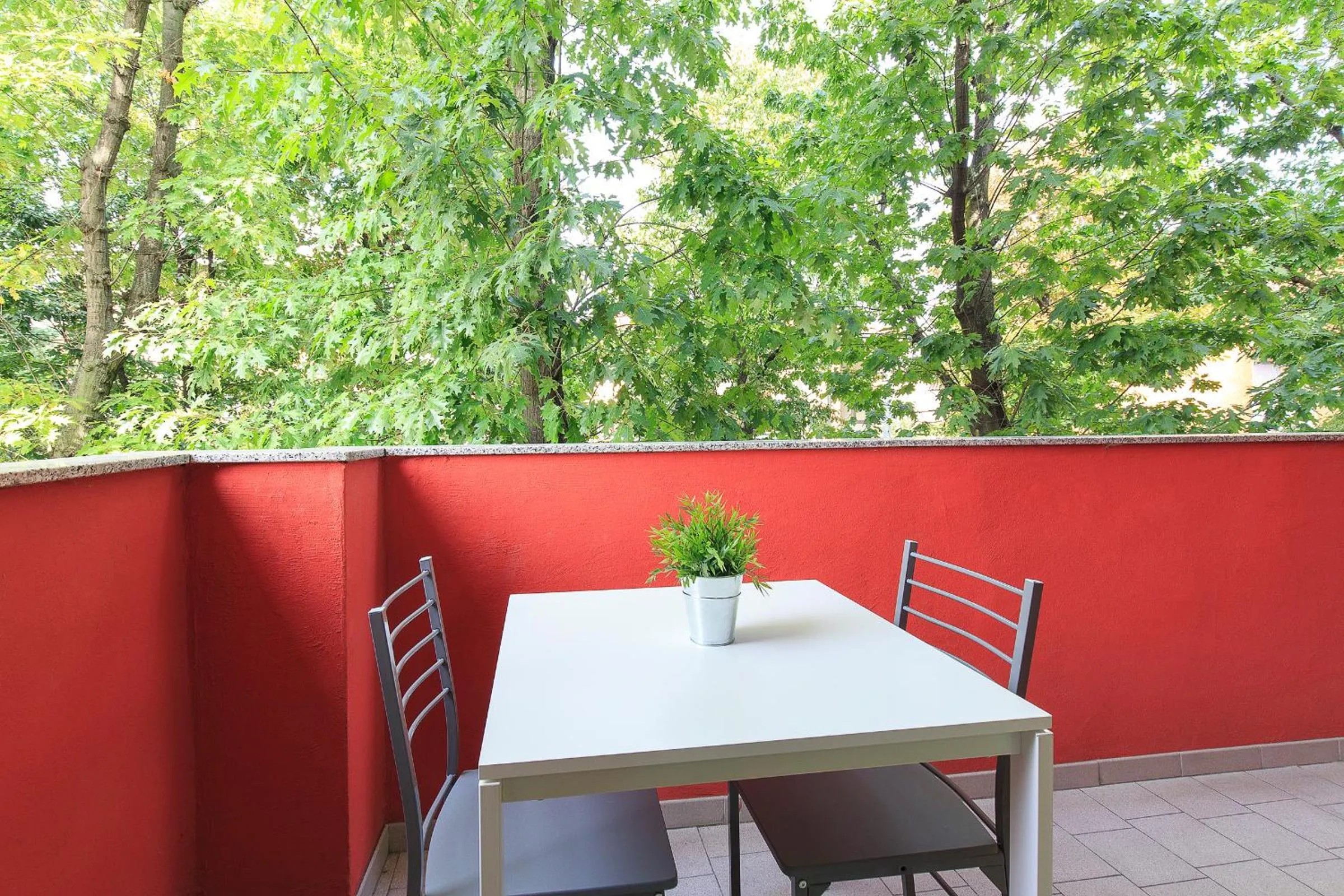 Balcony/Terrace in Bnbook Residence La Red