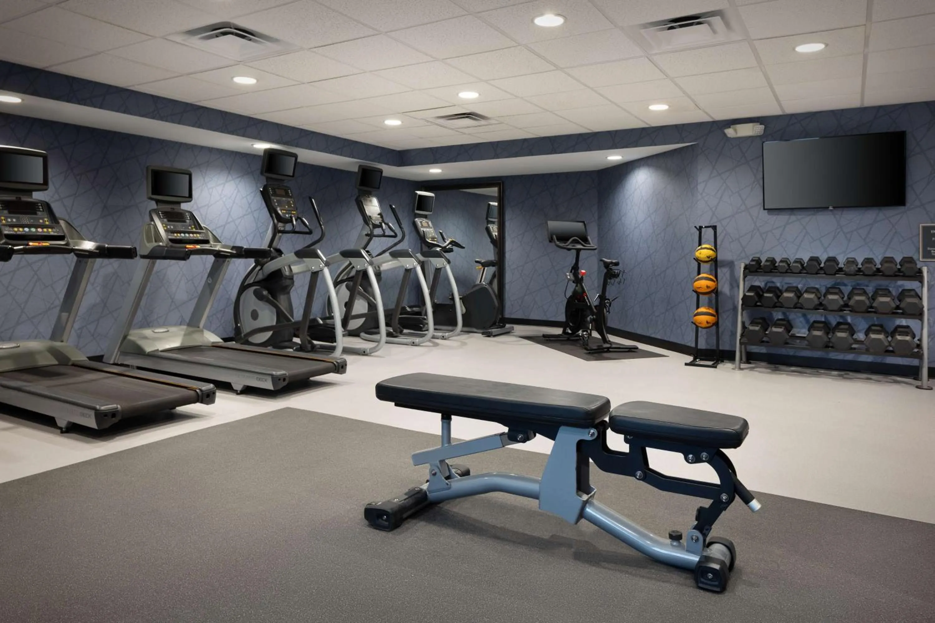 Fitness centre/facilities in Homewood Suites by Hilton Cathedral City Palm Springs