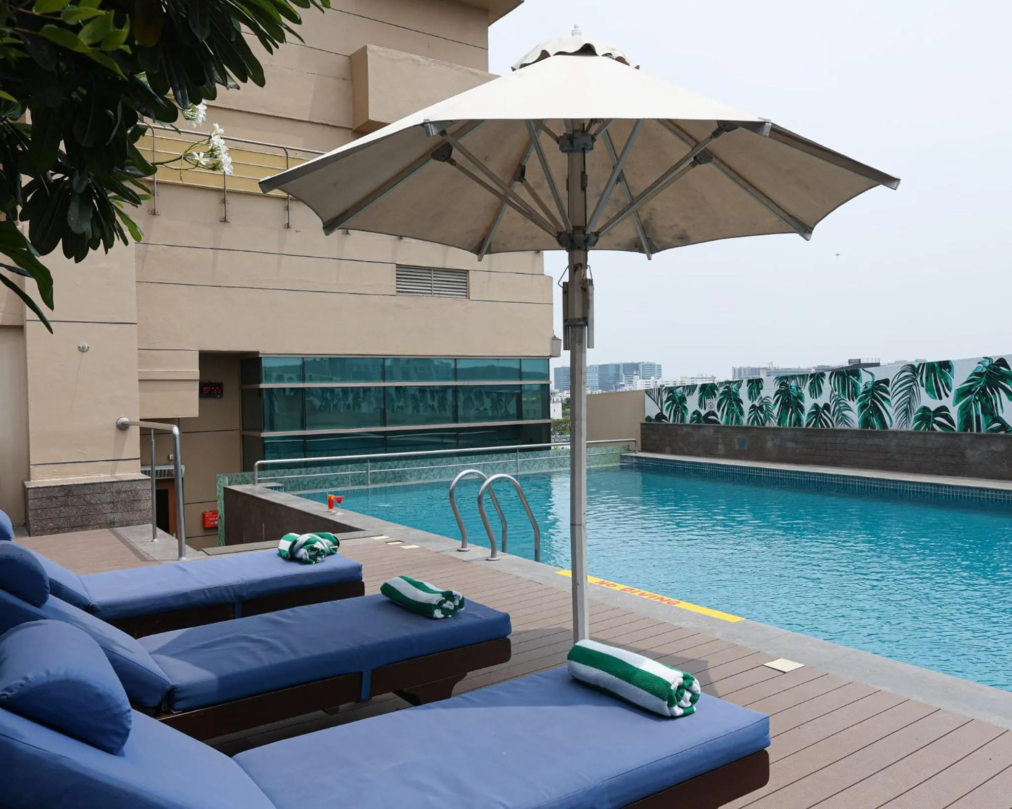 Swimming pool in Holiday Inn Chennai OMR IT Expressway by IHG