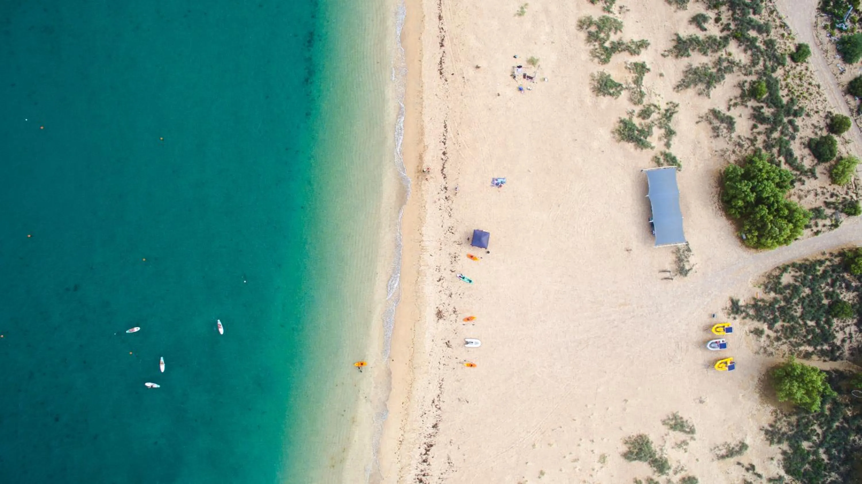 Bird's eye view in Mackerel Islands