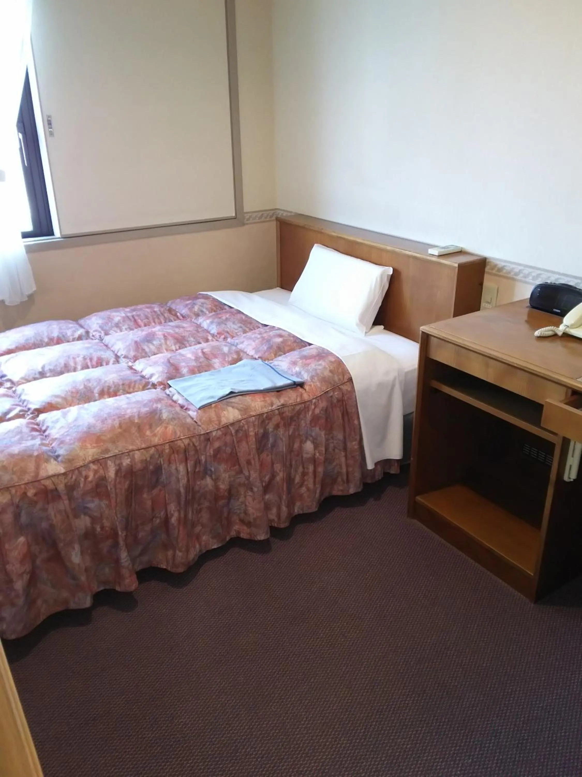 Photo of the whole room, Bed in Hotel Hyper Hills Hirosaki