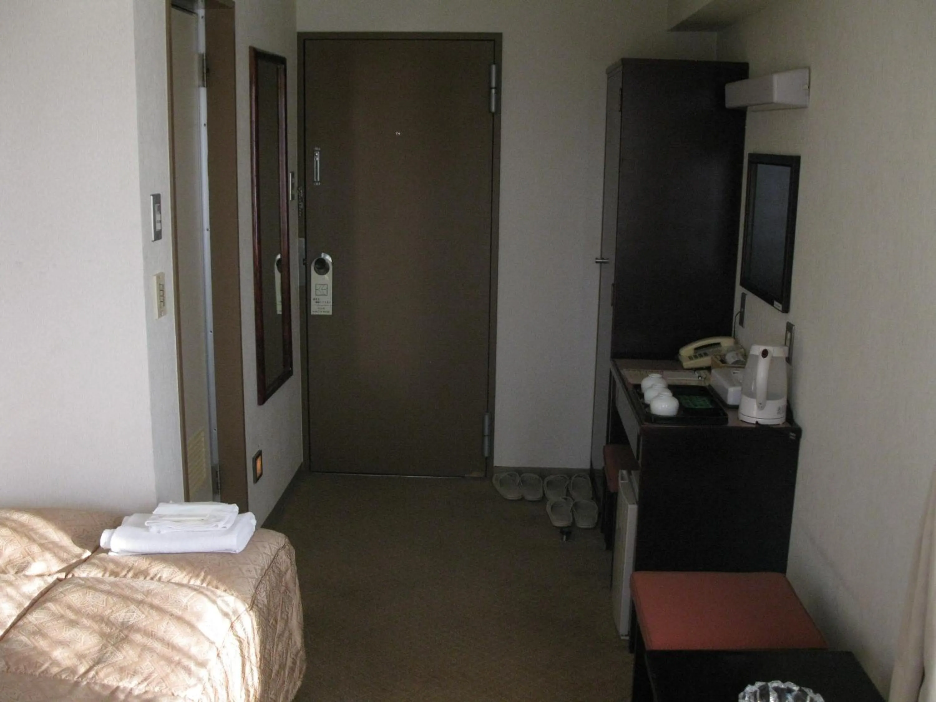 Photo of the whole room, Bed in Mito Riverside Hotel