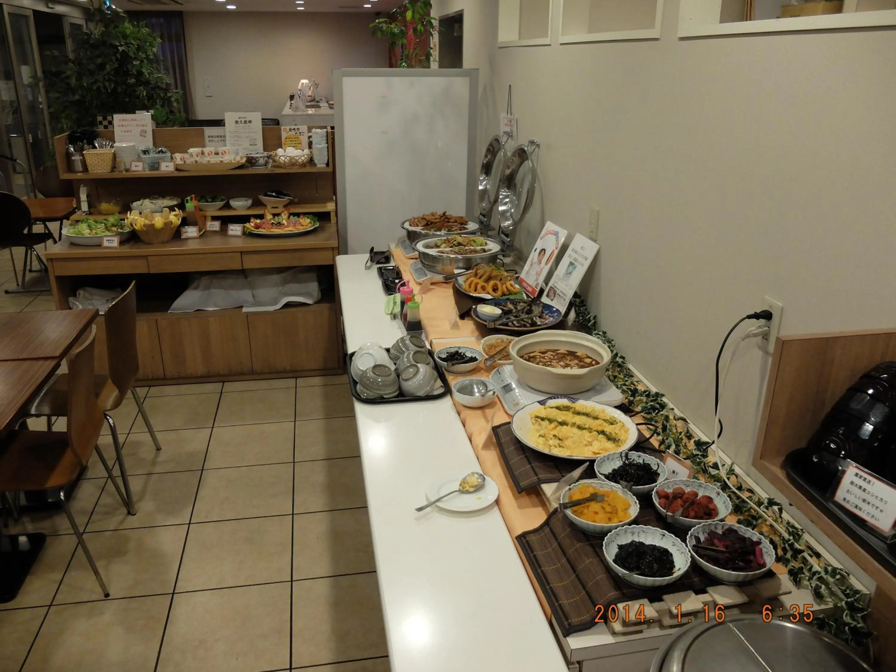 Restaurant/places to eat in Hotel Crown Hills Katsuta Omotechoten