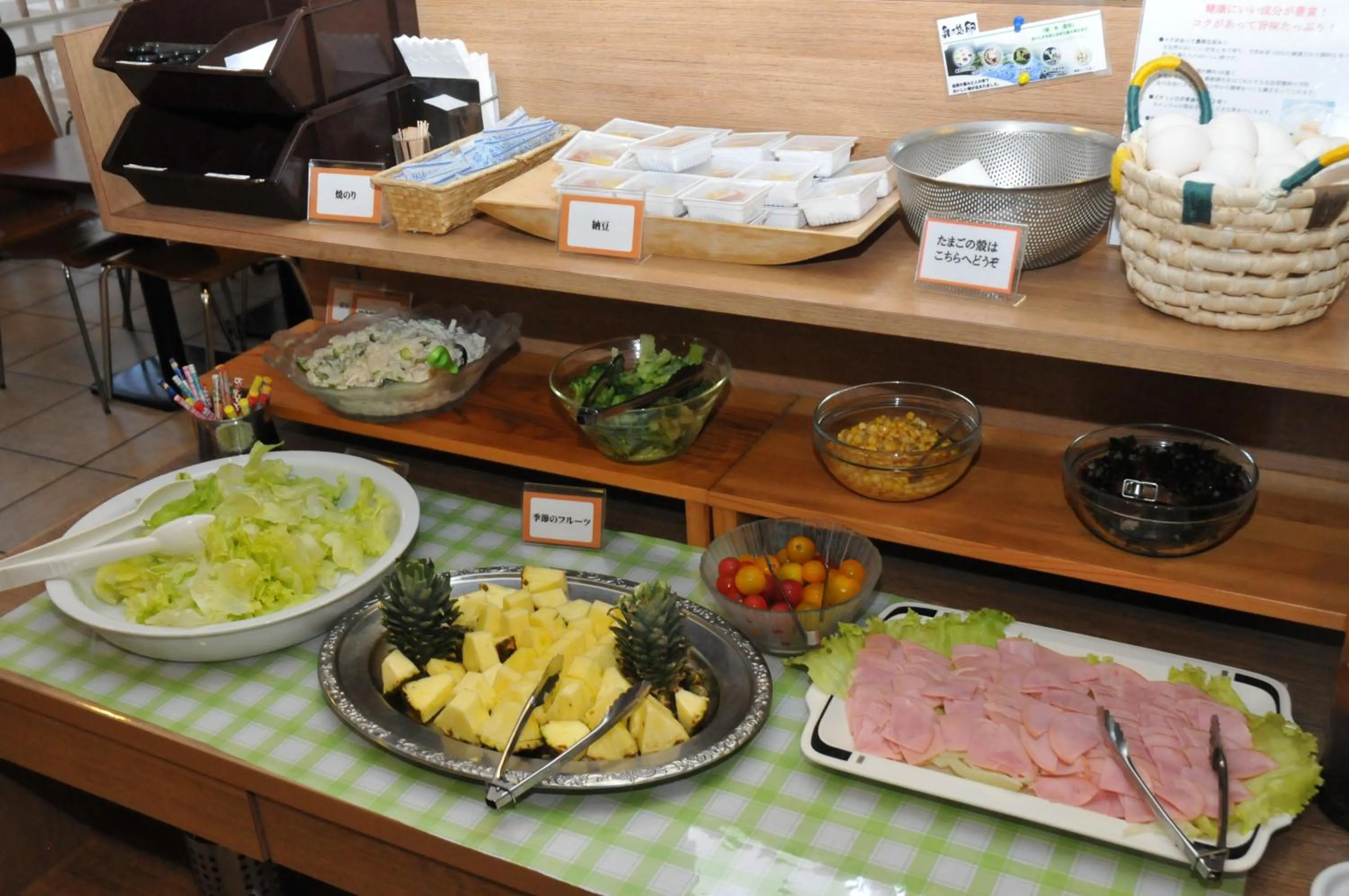 Restaurant/places to eat in Hotel Crown Hills Katsuta Omotechoten