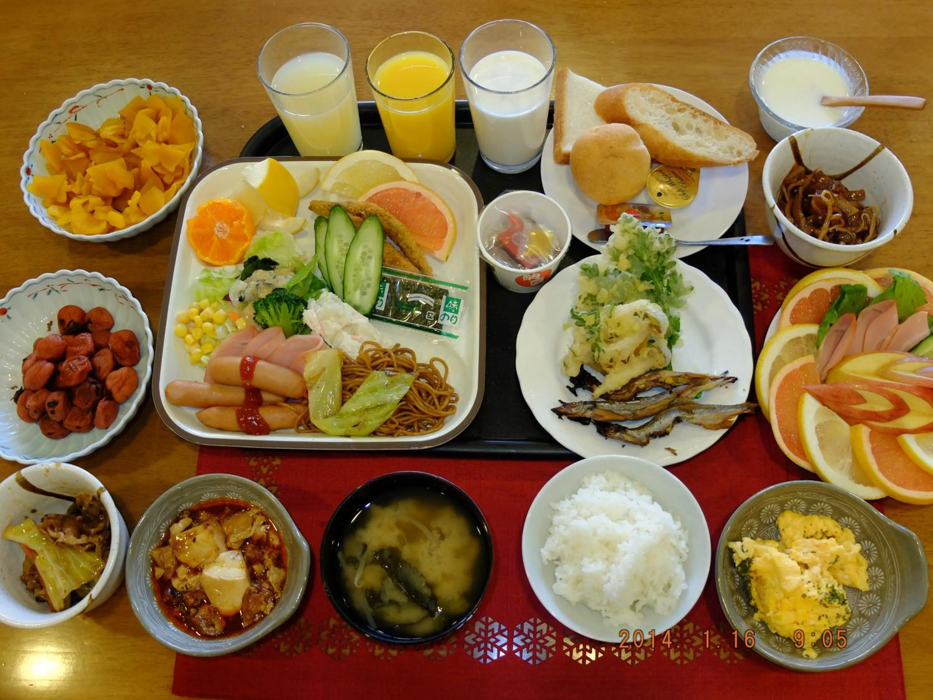 Restaurant/places to eat in Hotel Crown Hills Katsuta Omotechoten