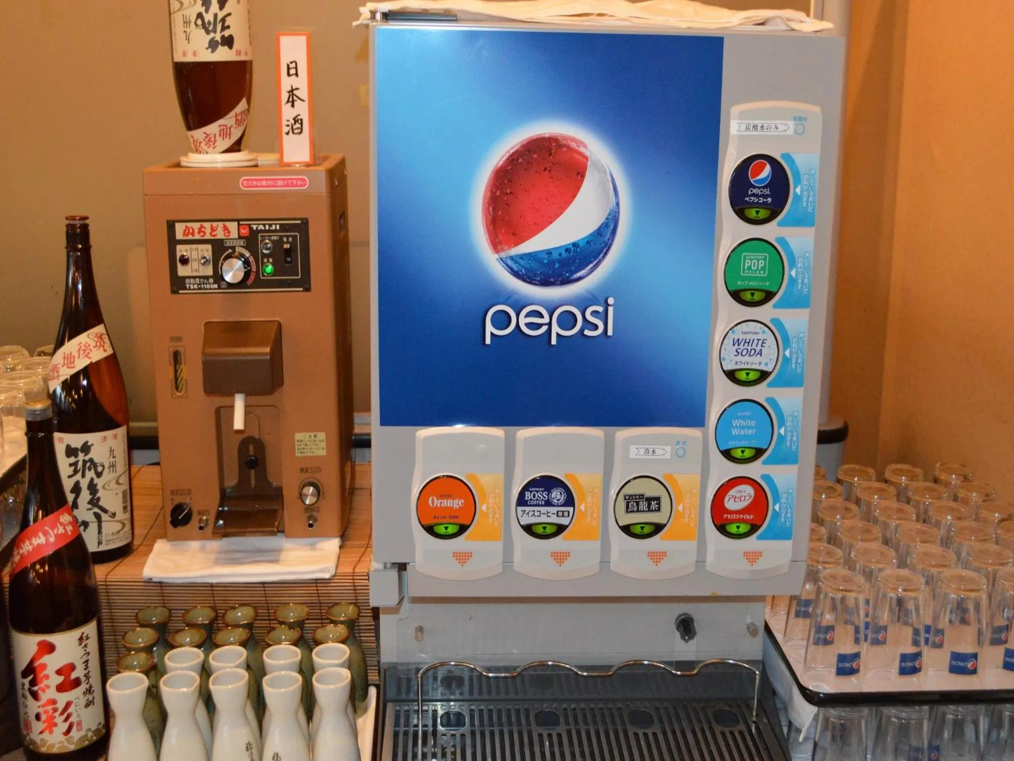 Non alcoholic drinks in Harazuru Grand Sky Hotel