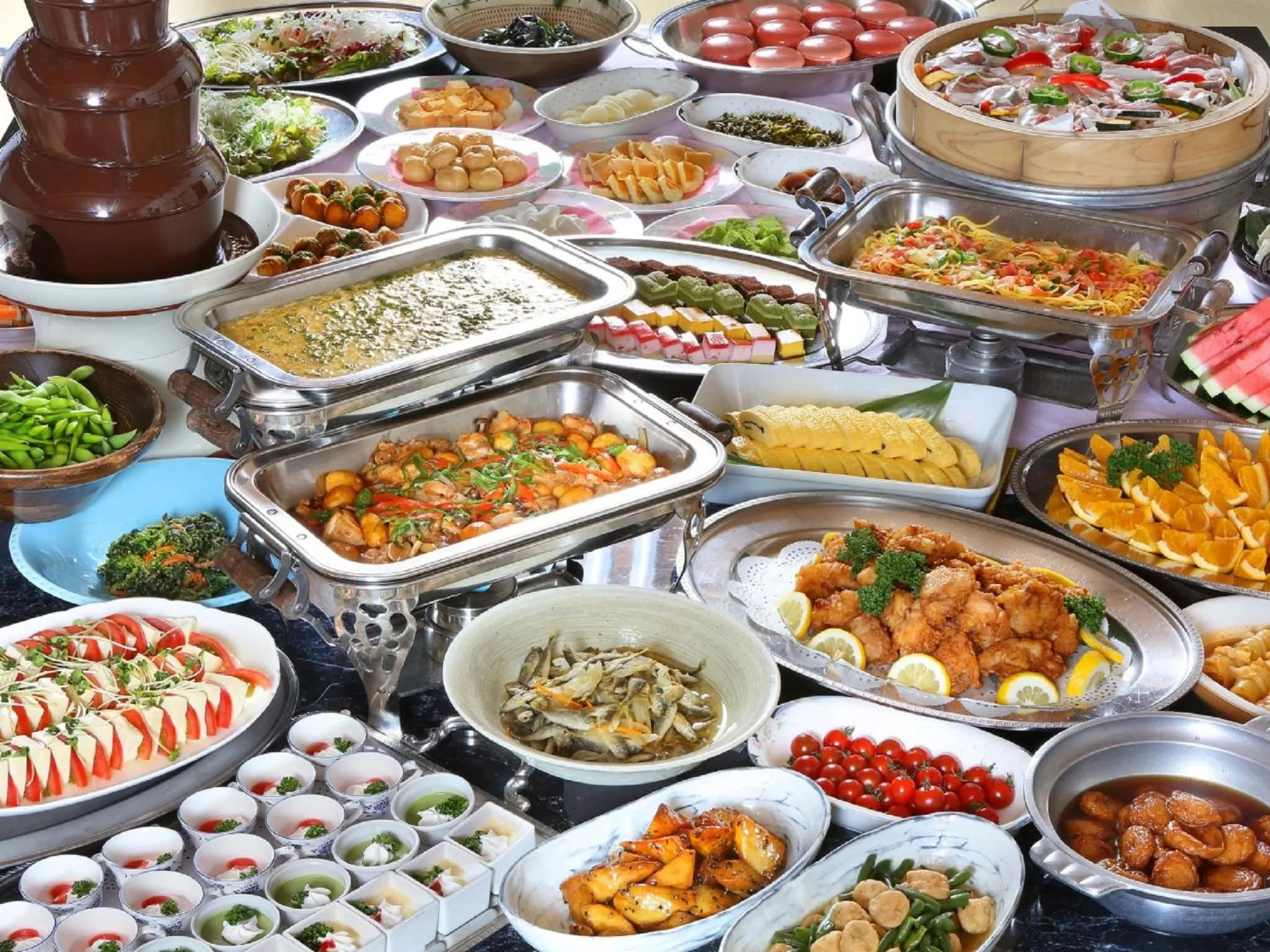 Food close-up in Harazuru Grand Sky Hotel