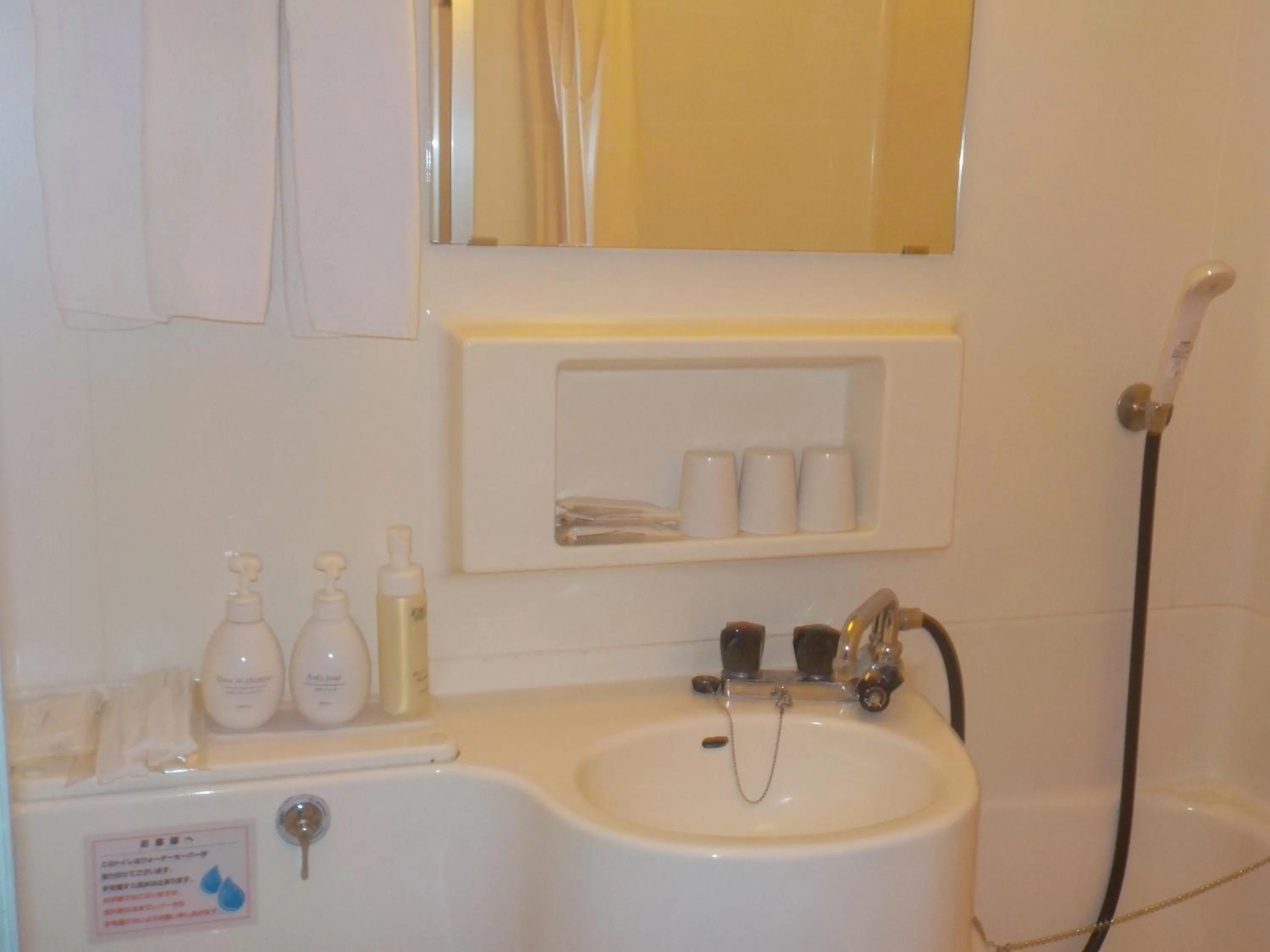 Shower in Hotel Terrace Yokohama