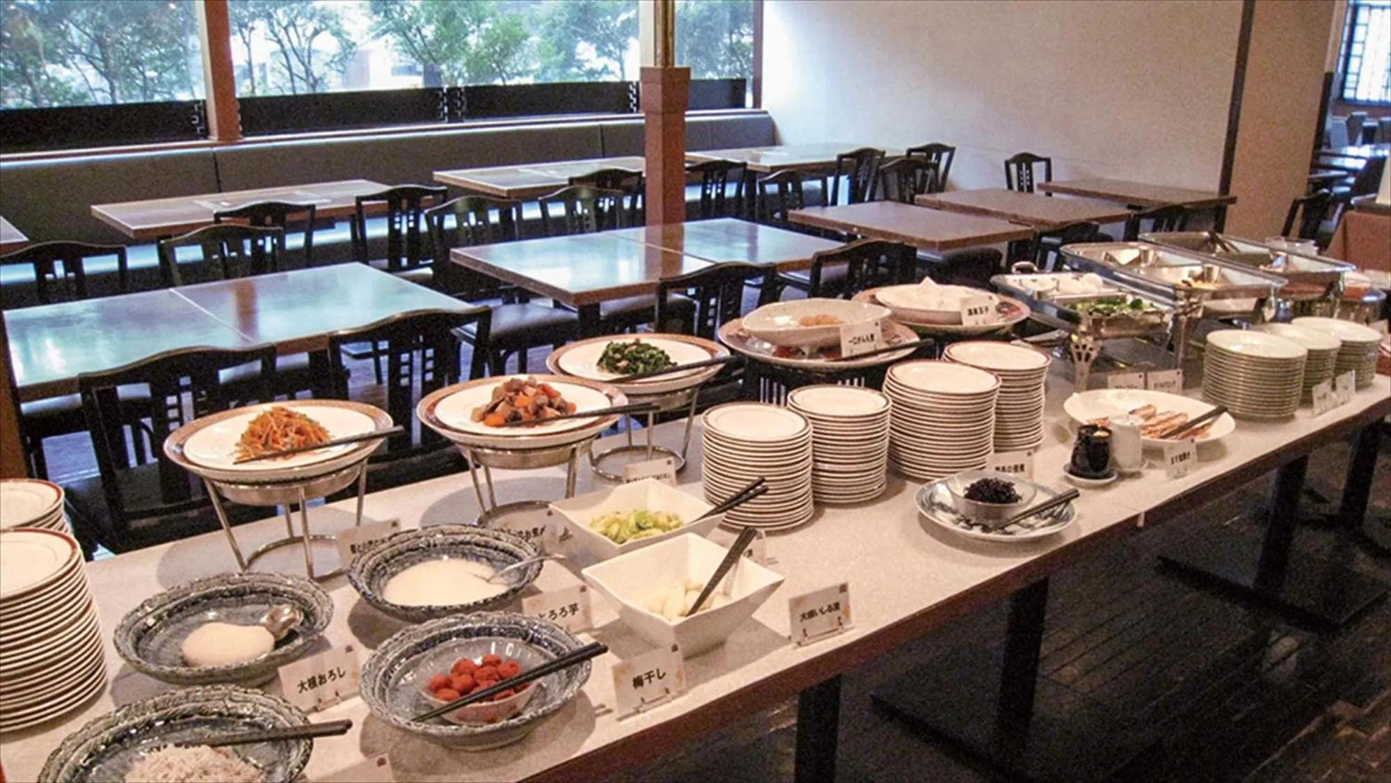 Breakfast in Hotel Crown Hills Kanazawa