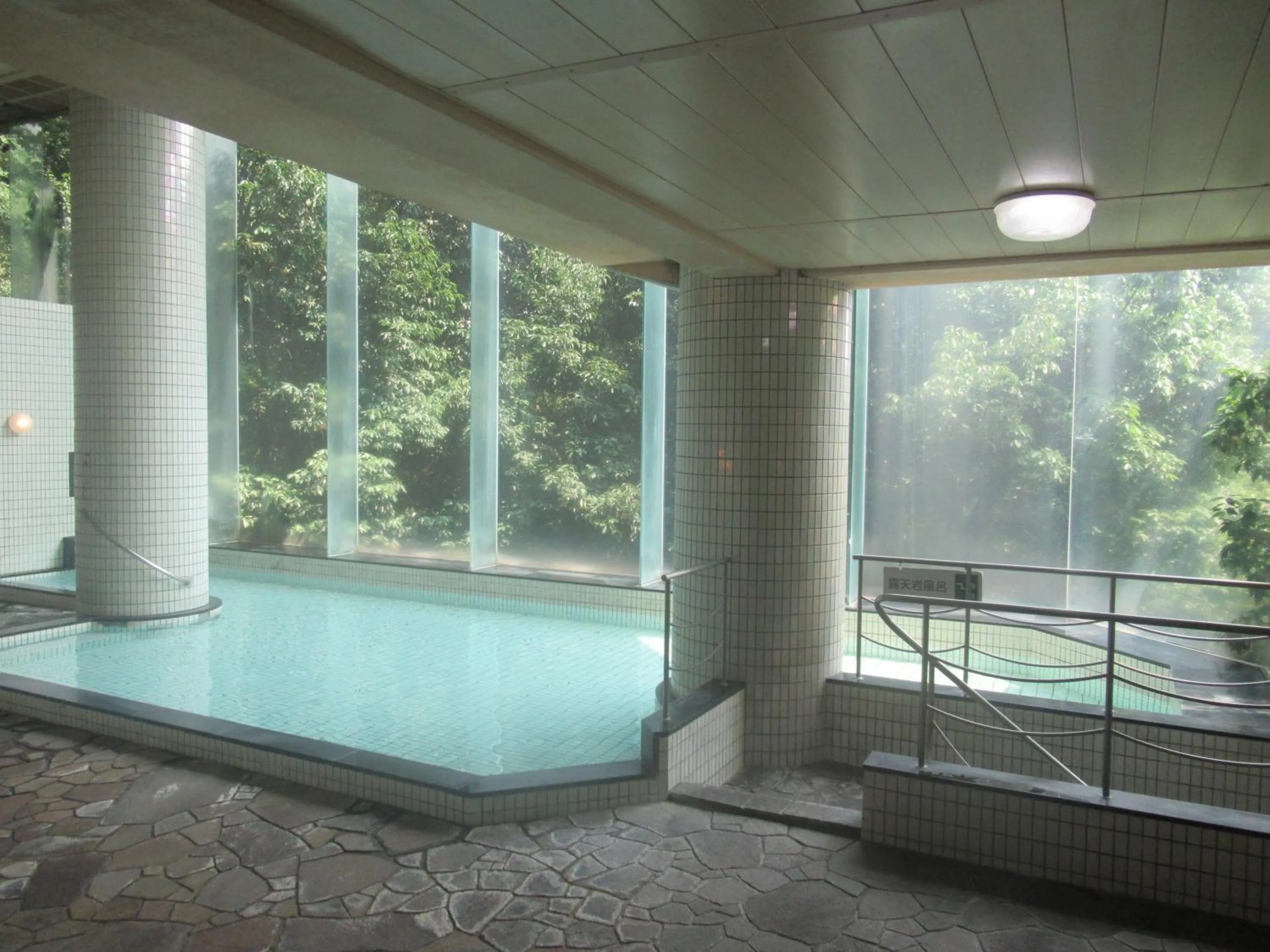 Hot Spring Bath in Kikuchi Kanko Hotel