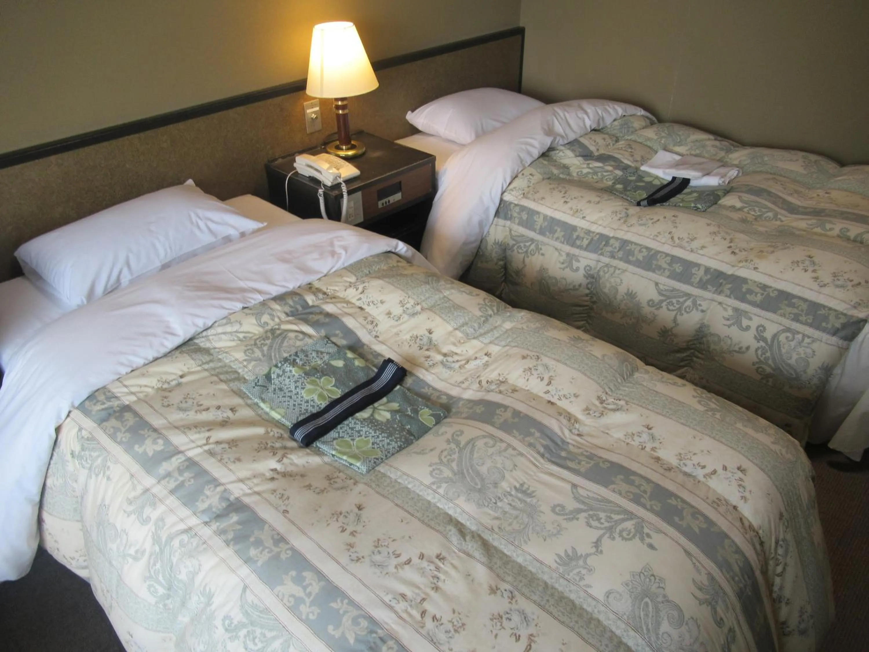 Photo of the whole room, Bed in Kikuchi Kanko Hotel