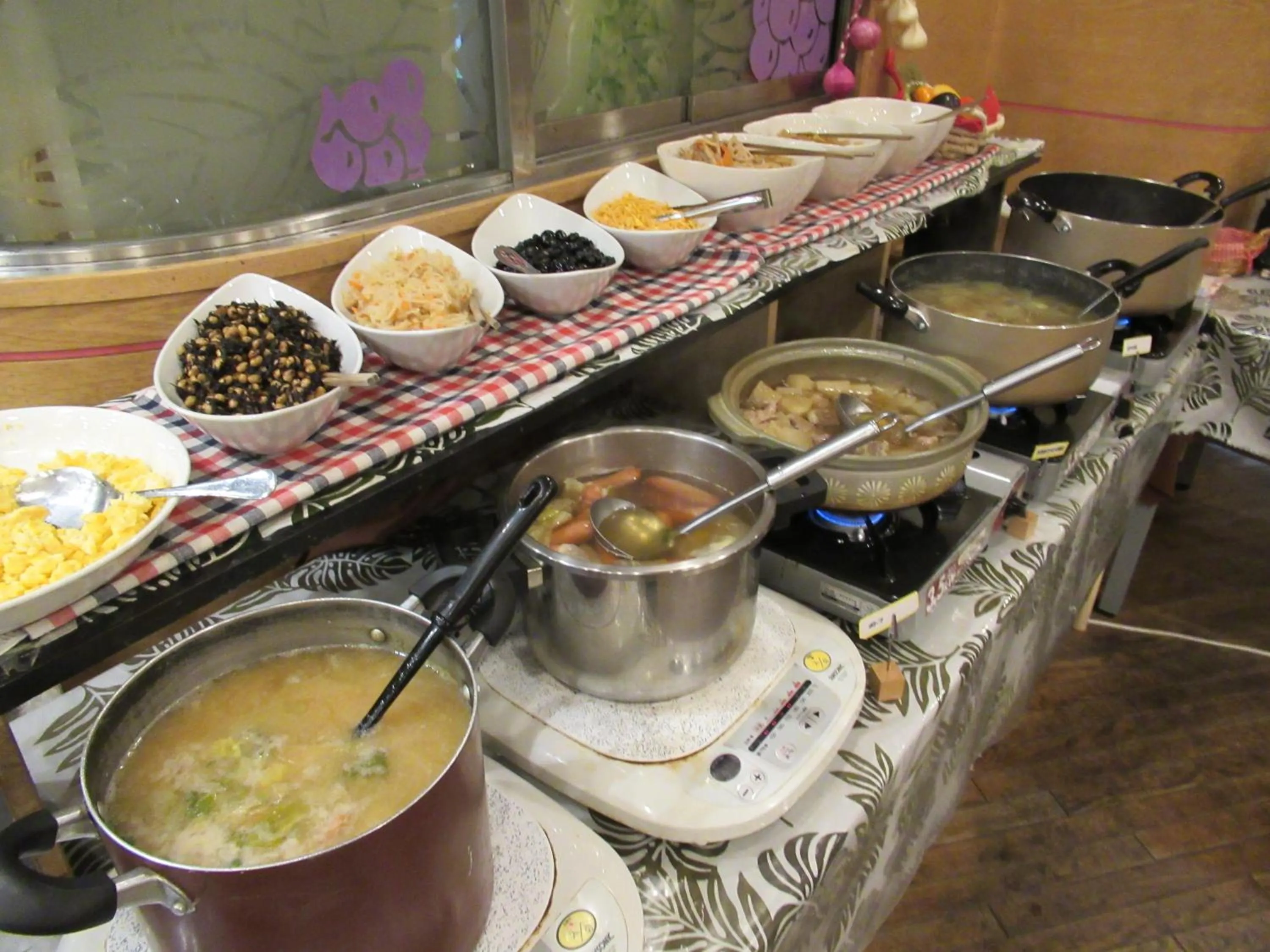 Buffet breakfast in Center Hotel Mihara