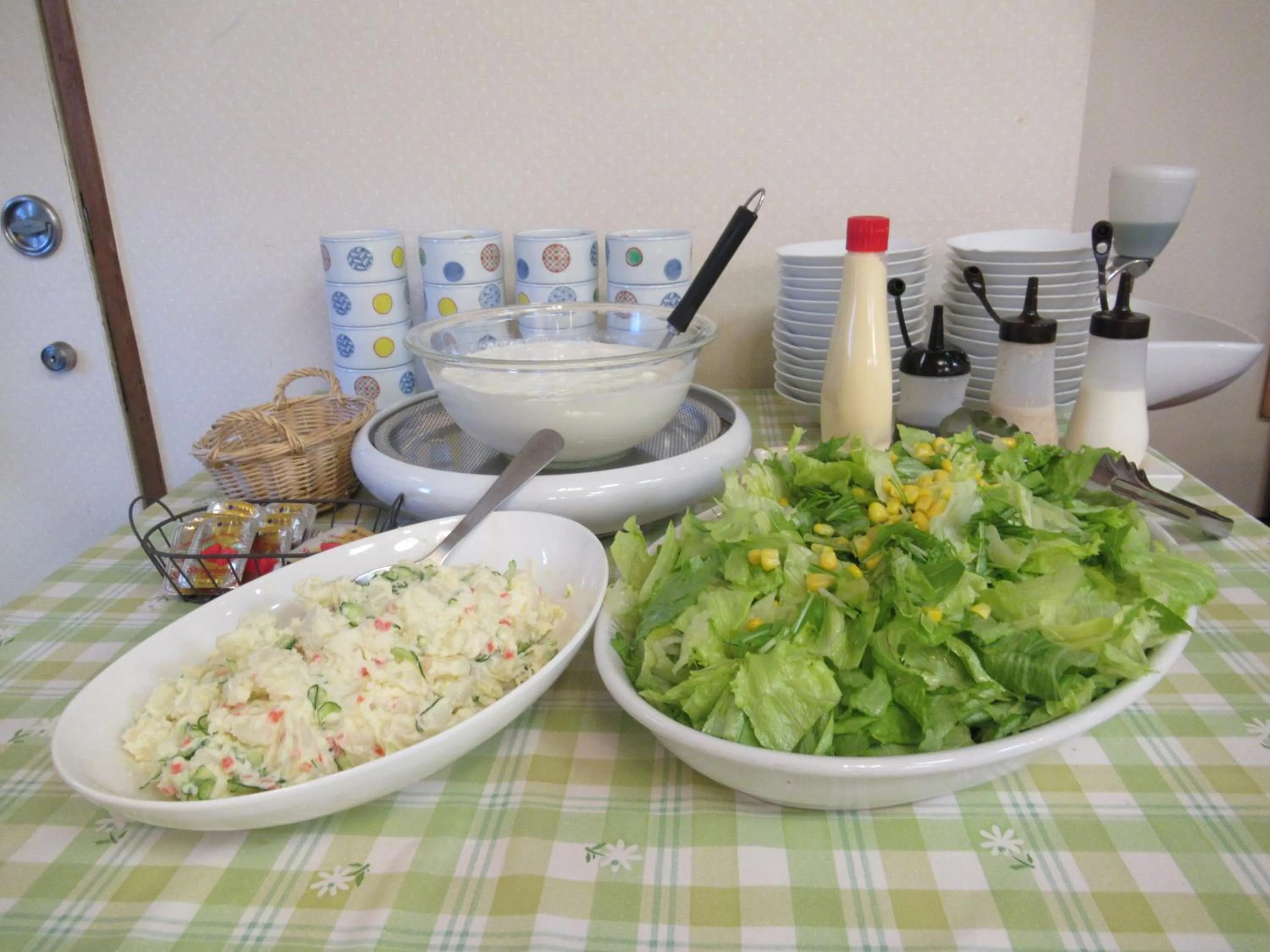 Buffet breakfast in Hotel Miyako Hills