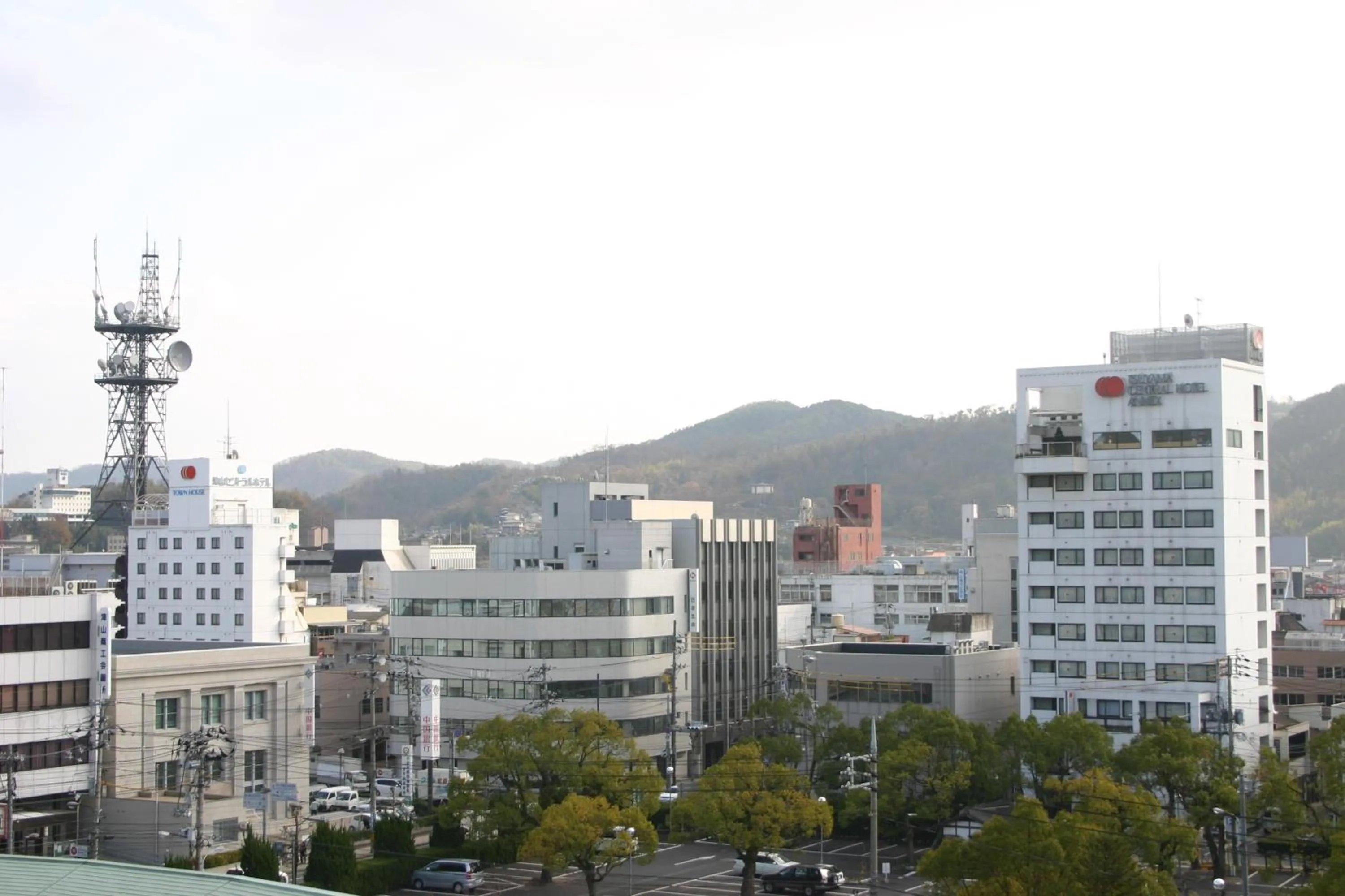On-site shops in Tsuyama Central Hotel Annex