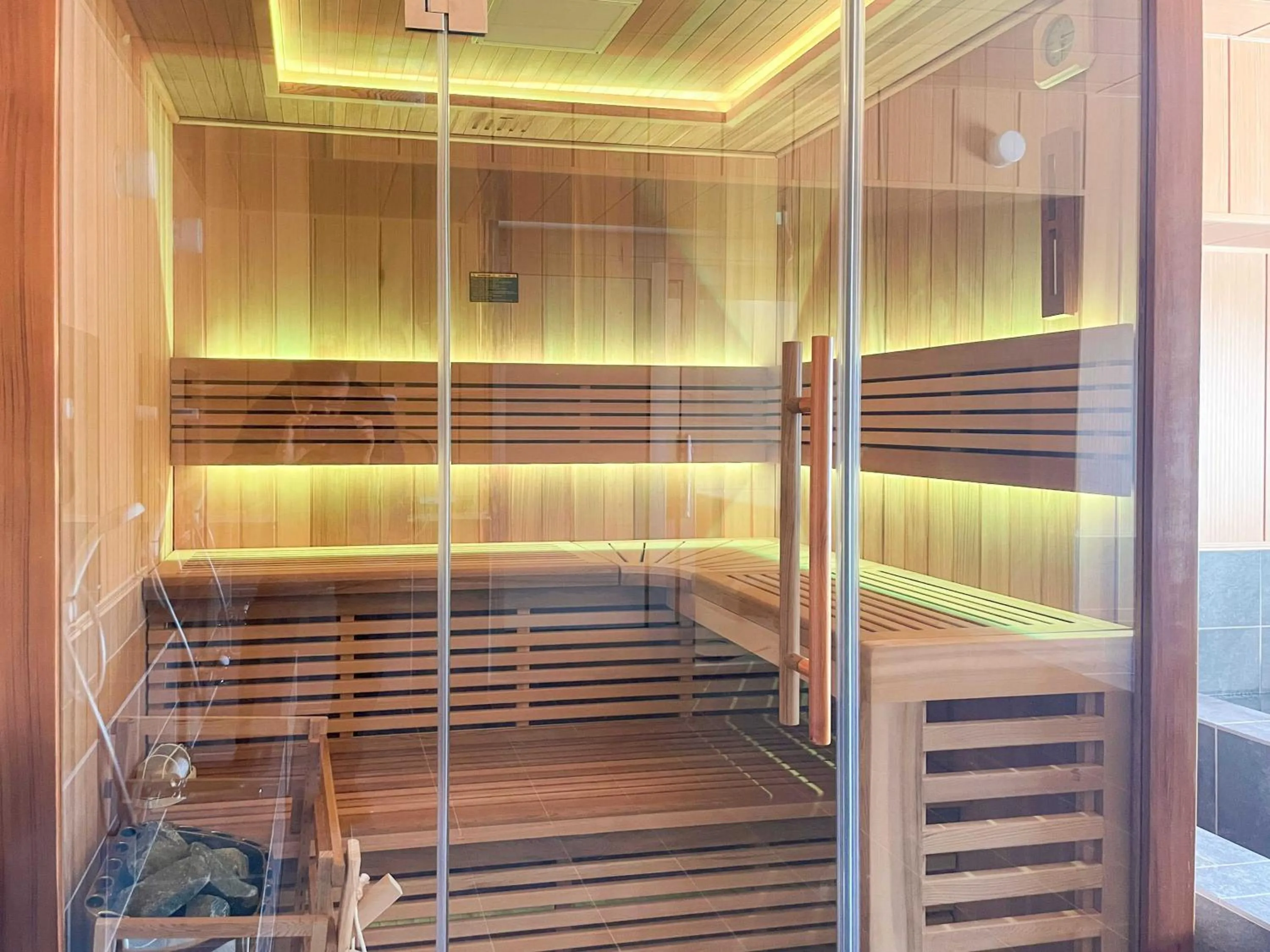 Sauna in Hotel Crown Hills Yamagata