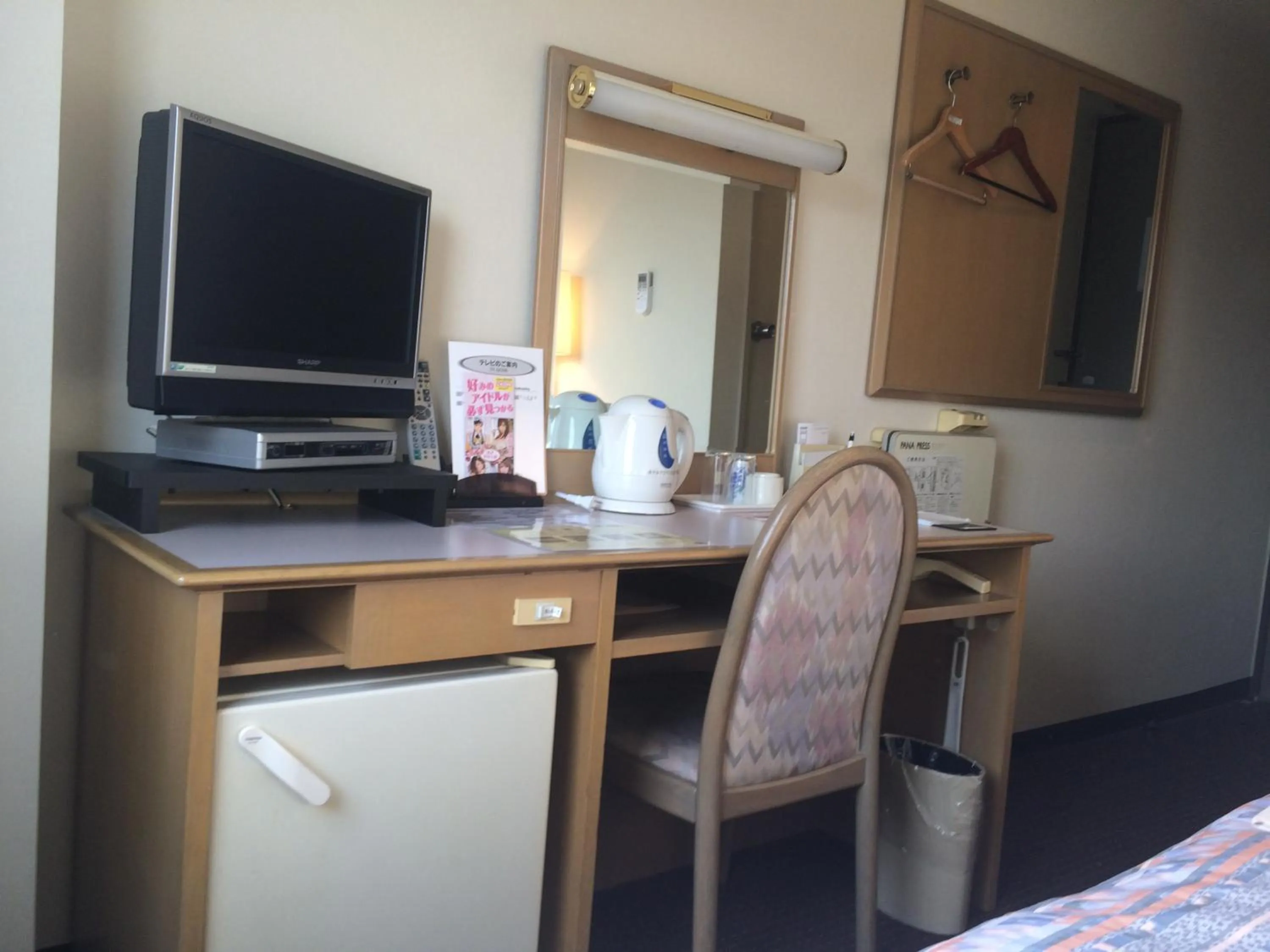 Photo of the whole room, Bed in Hotel Crown Hills Tokuyama