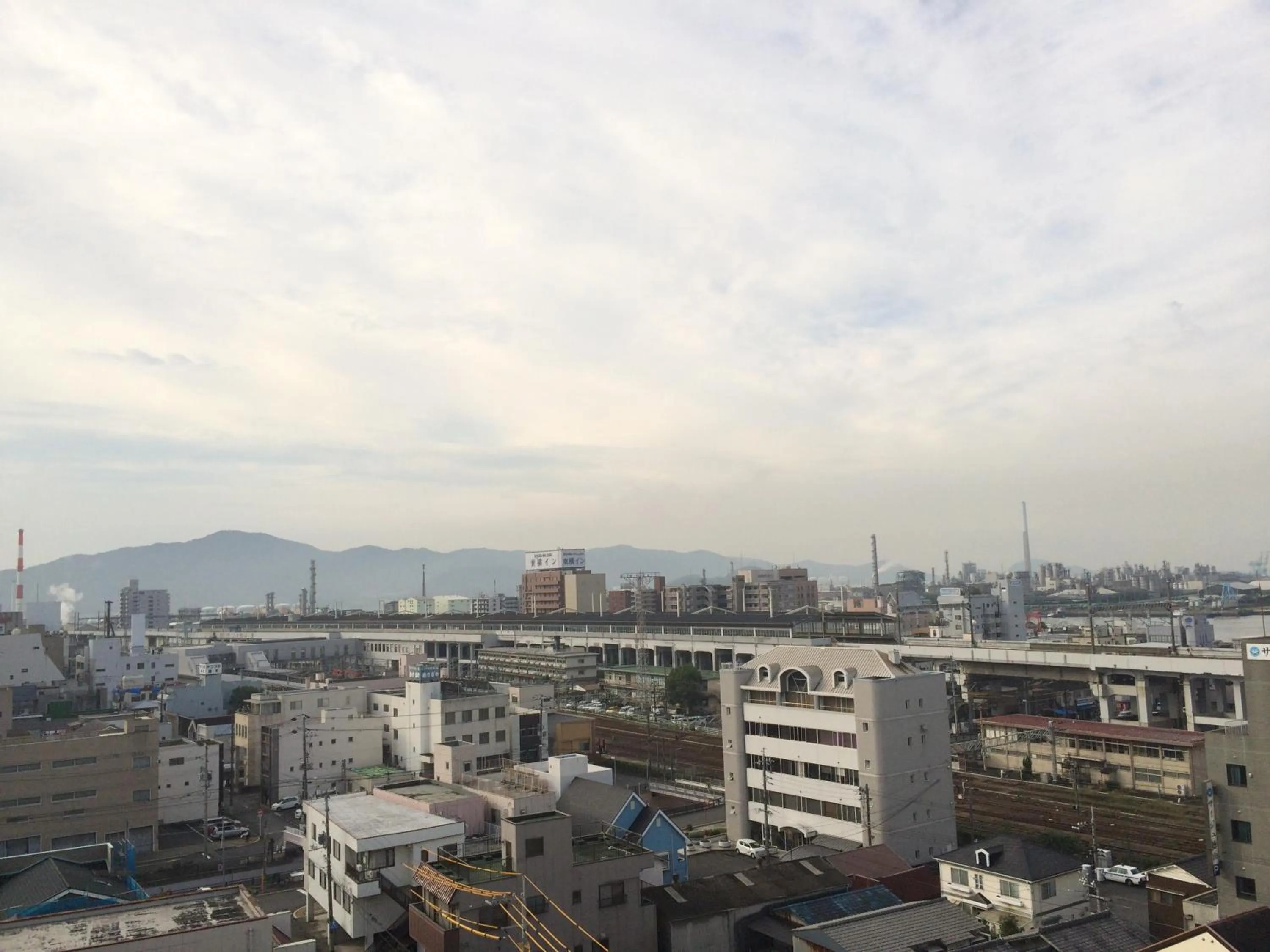 City view in Hotel Crown Hills Tokuyama