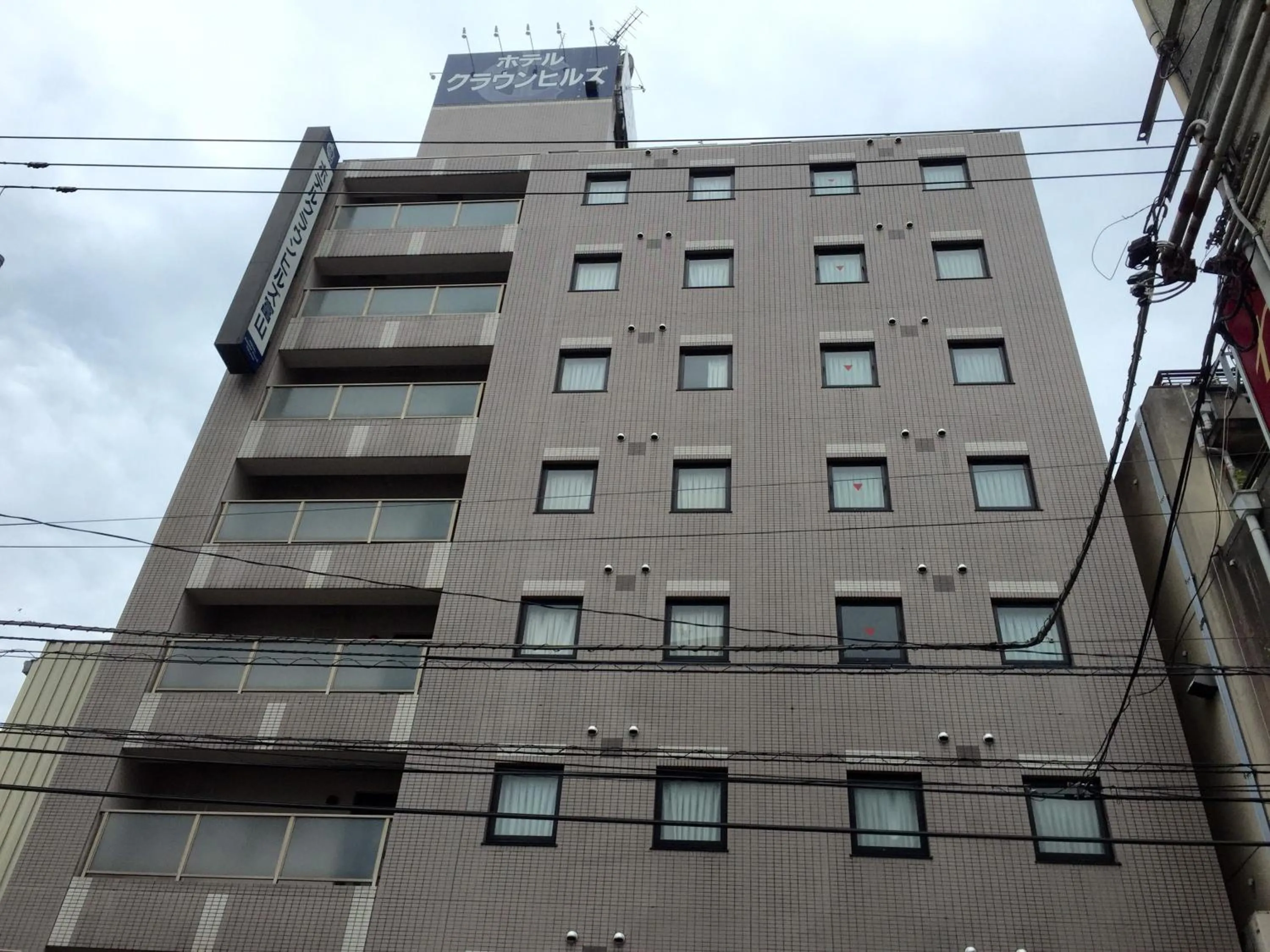 Facade/entrance in Hotel Crown Hills Toyama