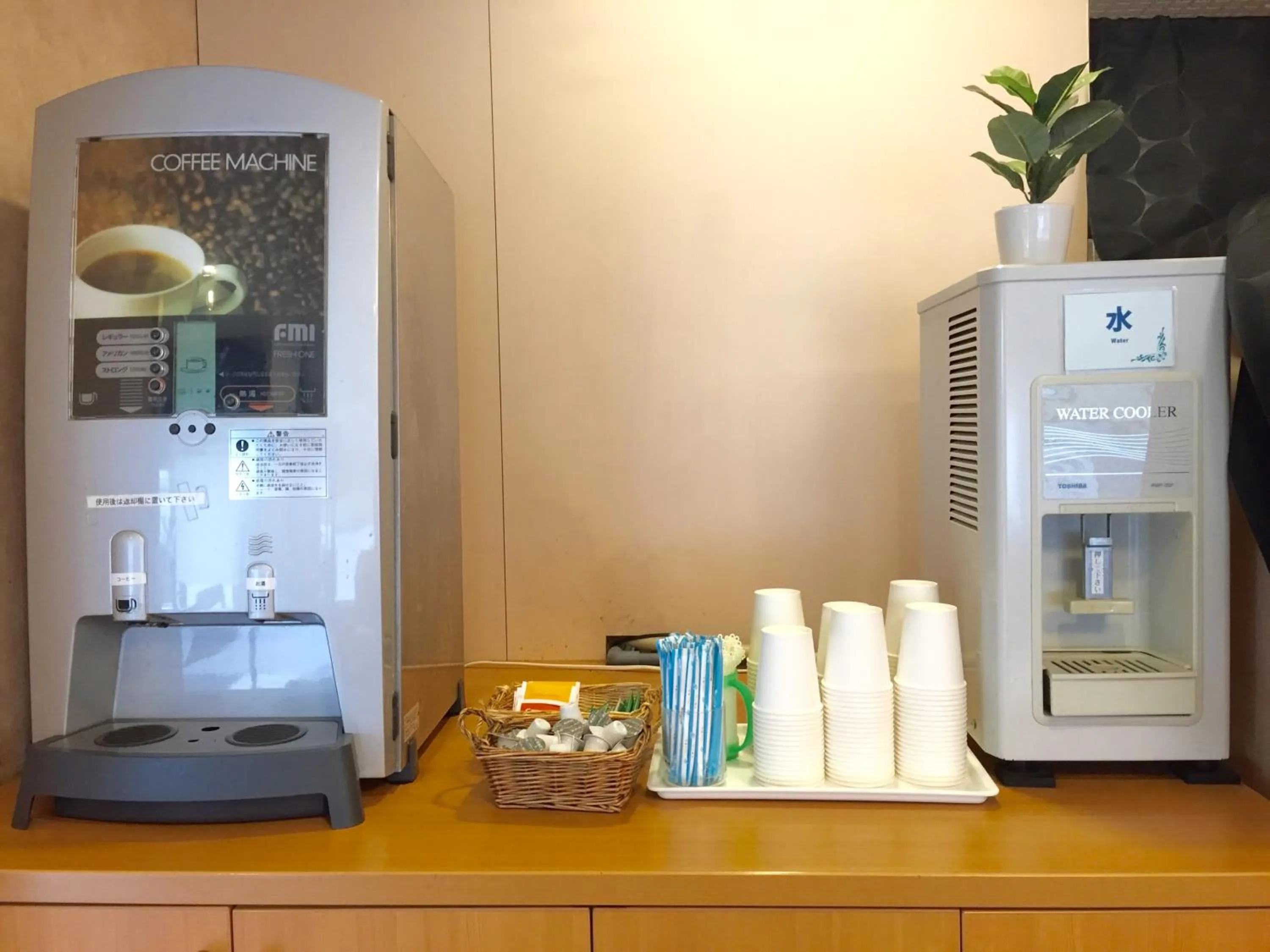 Drinks in Hotel Crown Hills Toyama