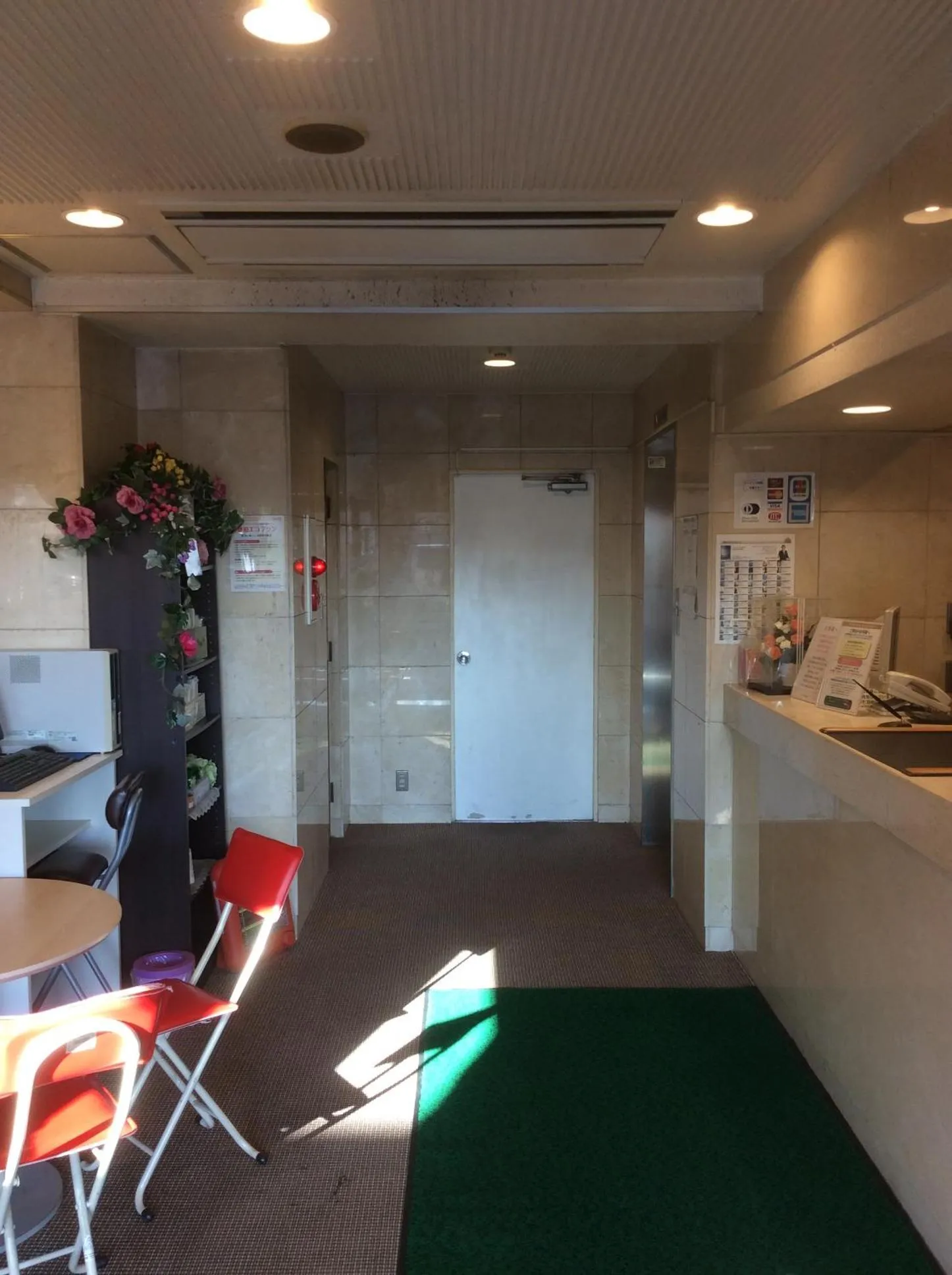 Decorative detail in Hotel Togane Hills