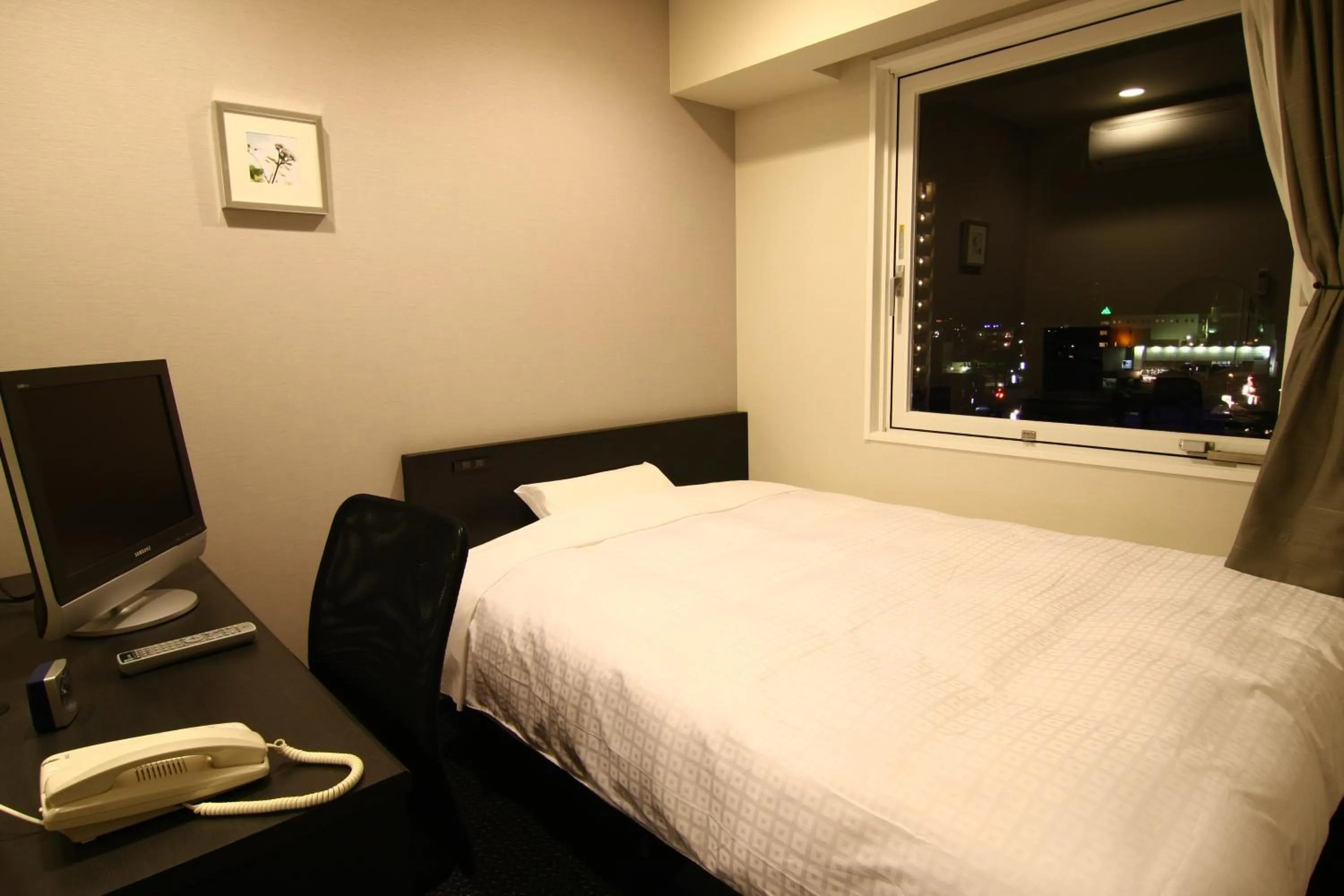 Bed in Hotel Crown Hills Kimitsu