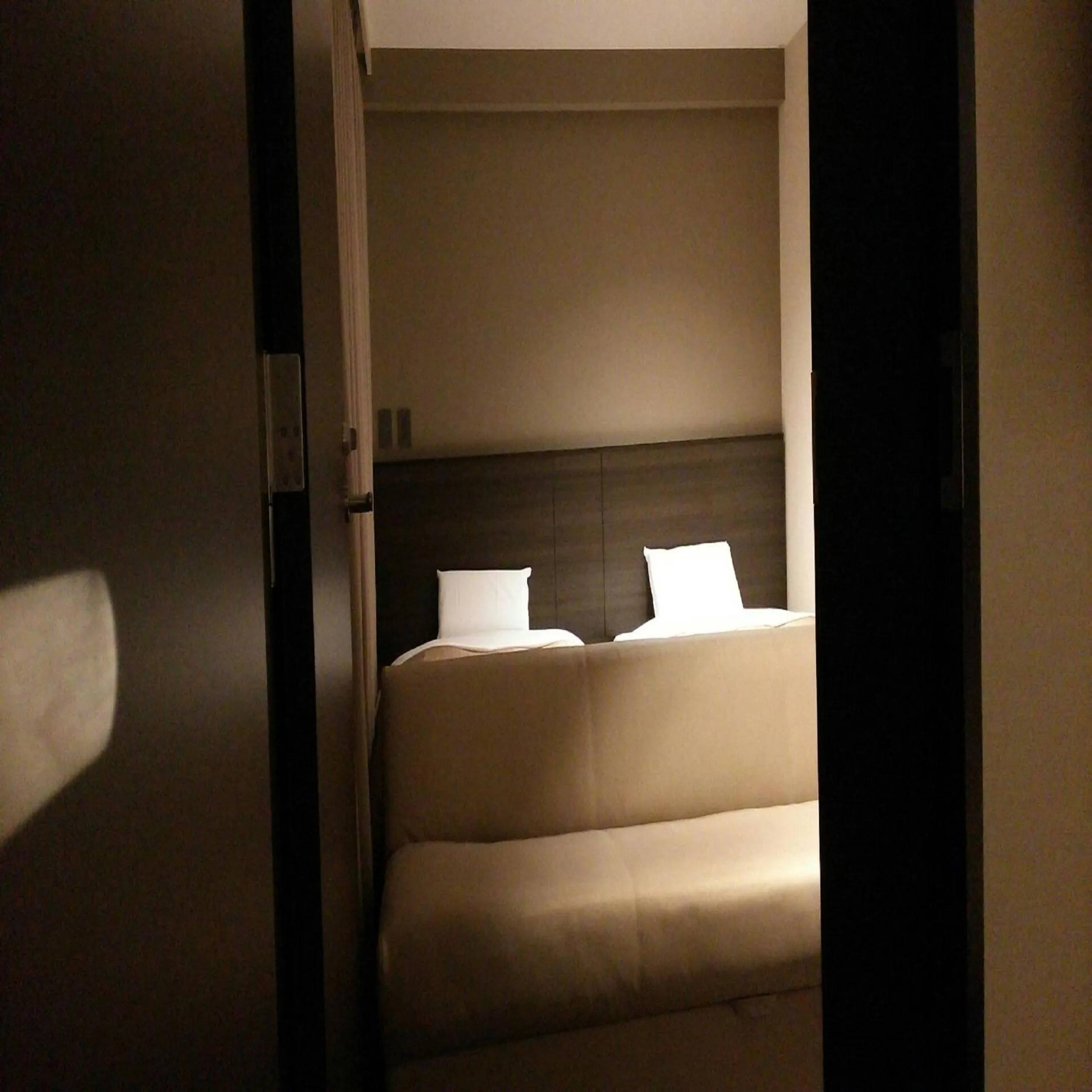 Bed in Hotel Crown Hills Kimitsu