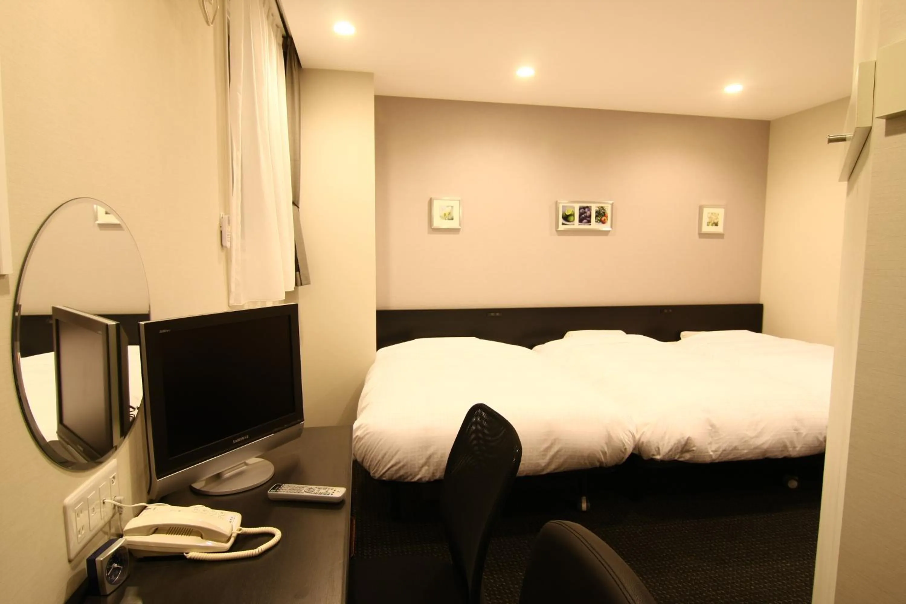 Bed in Hotel Crown Hills Kimitsu