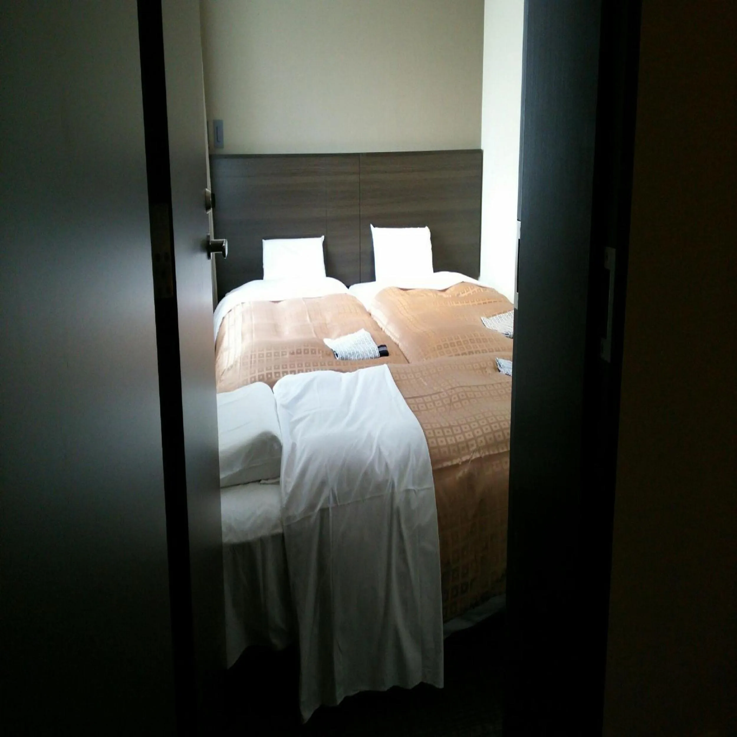 Bed in Hotel Crown Hills Kimitsu