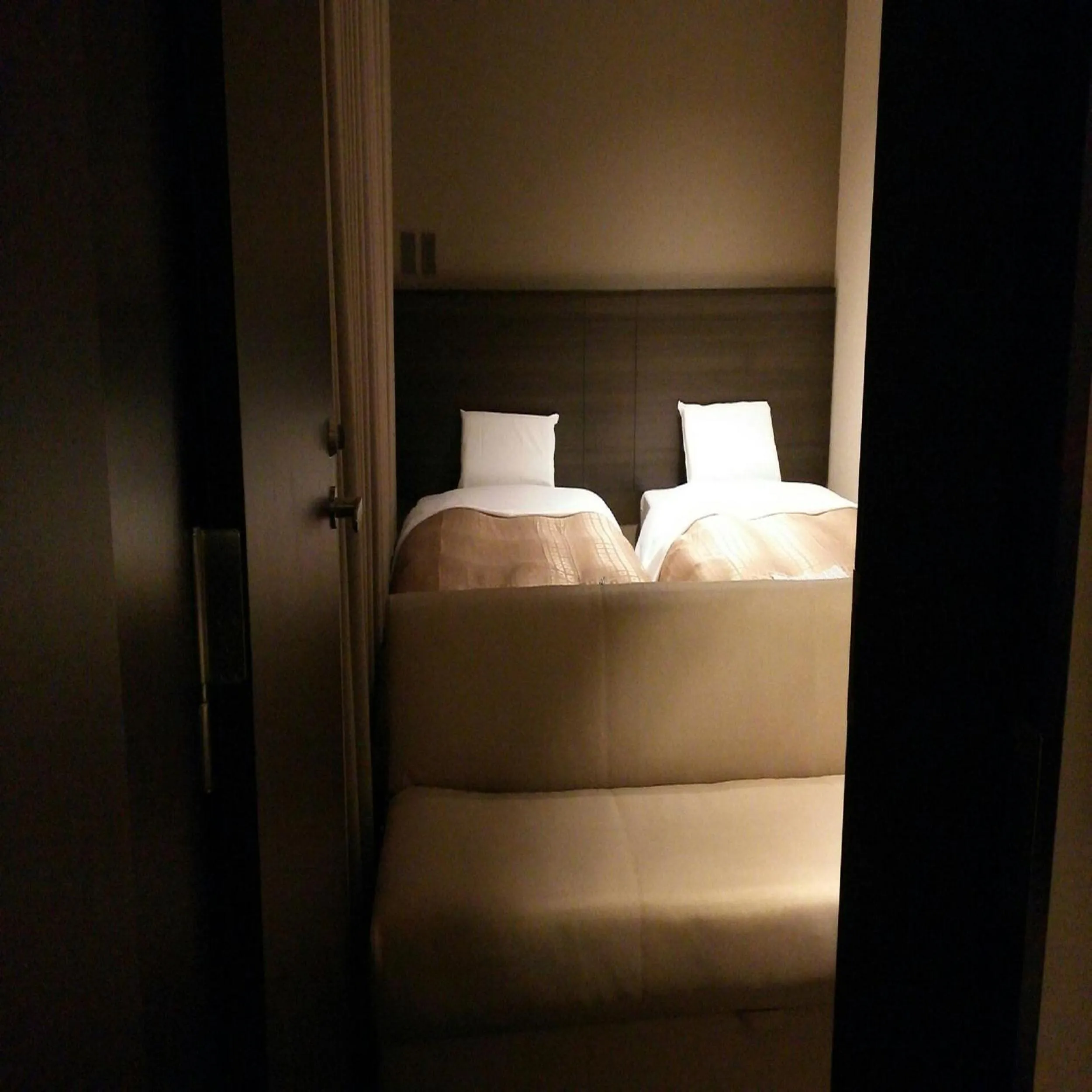 Bed in Hotel Crown Hills Kimitsu